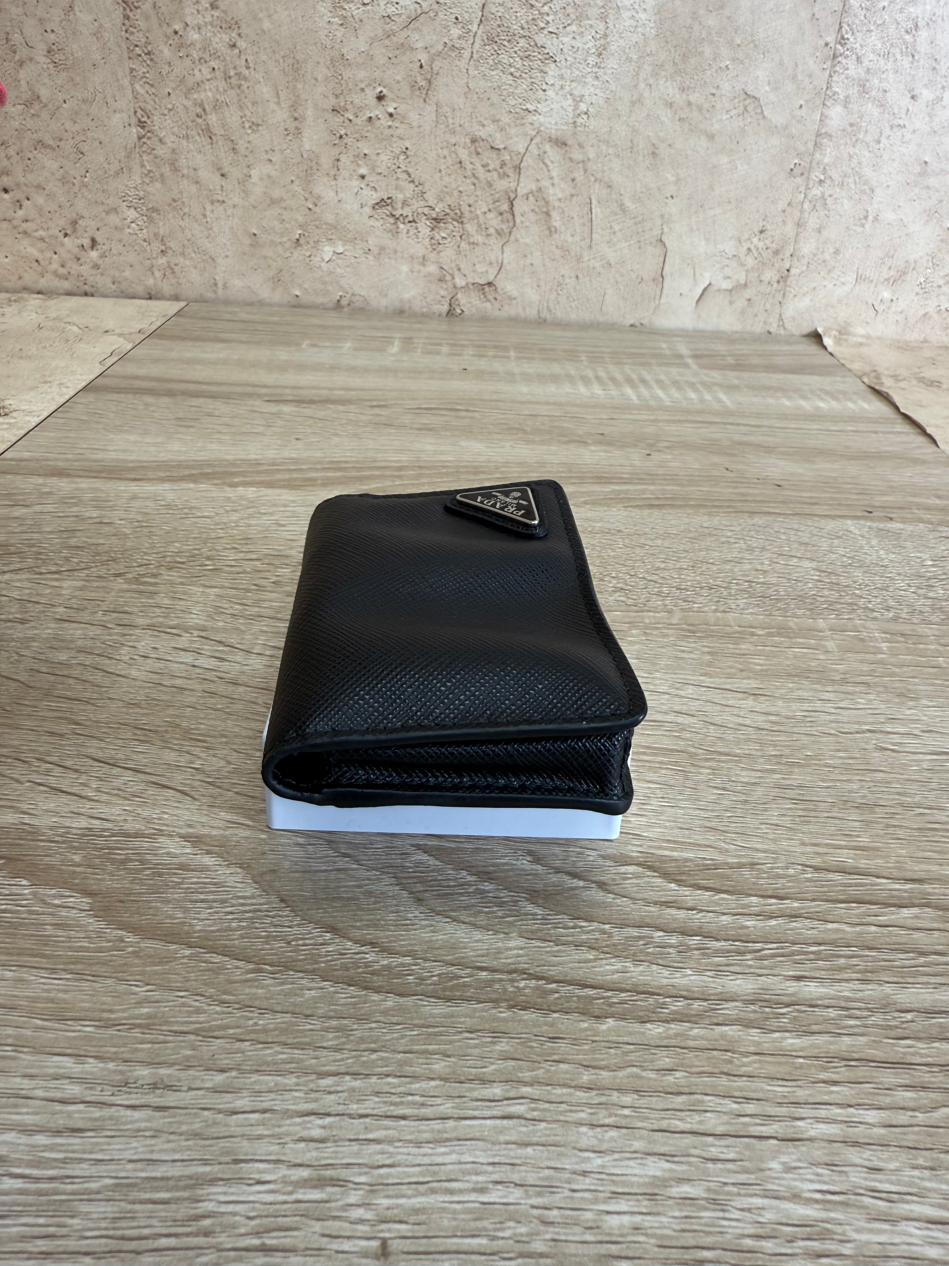 Prada Black Leather Wallet