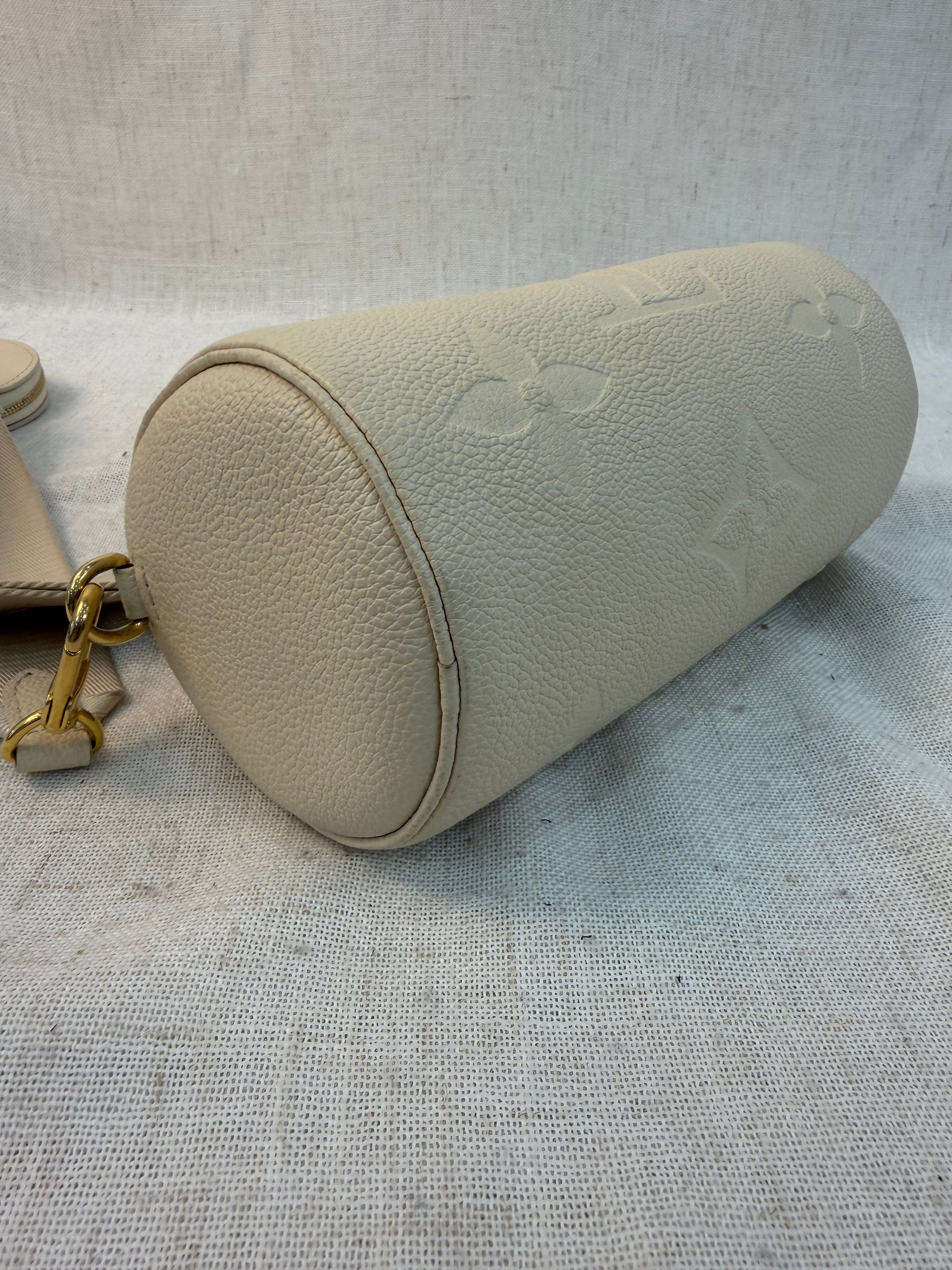 Louis Vuitton Empreinte Cream Papillon BB