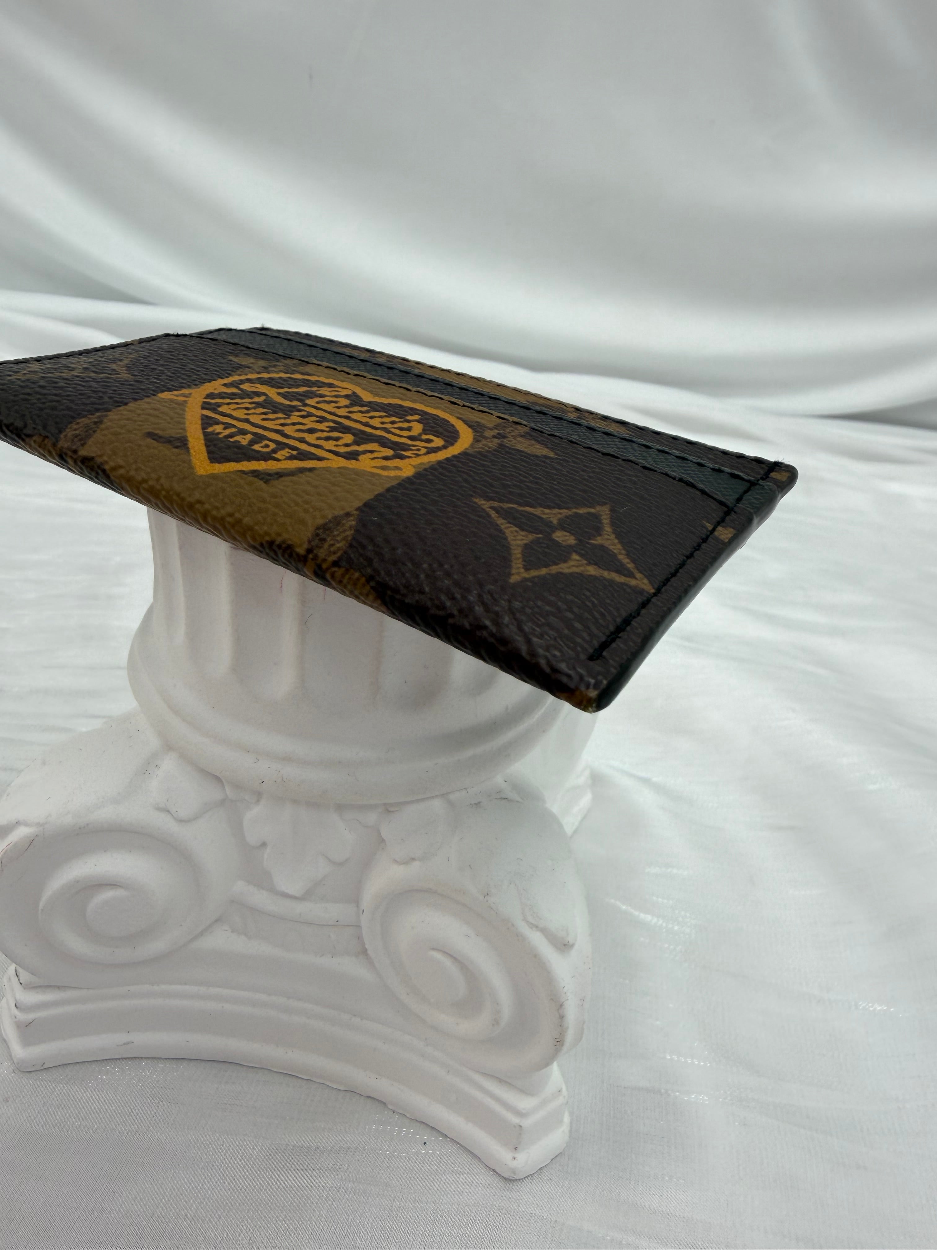 Brand New- Louis Vuitton Monogram Nigo Card Case