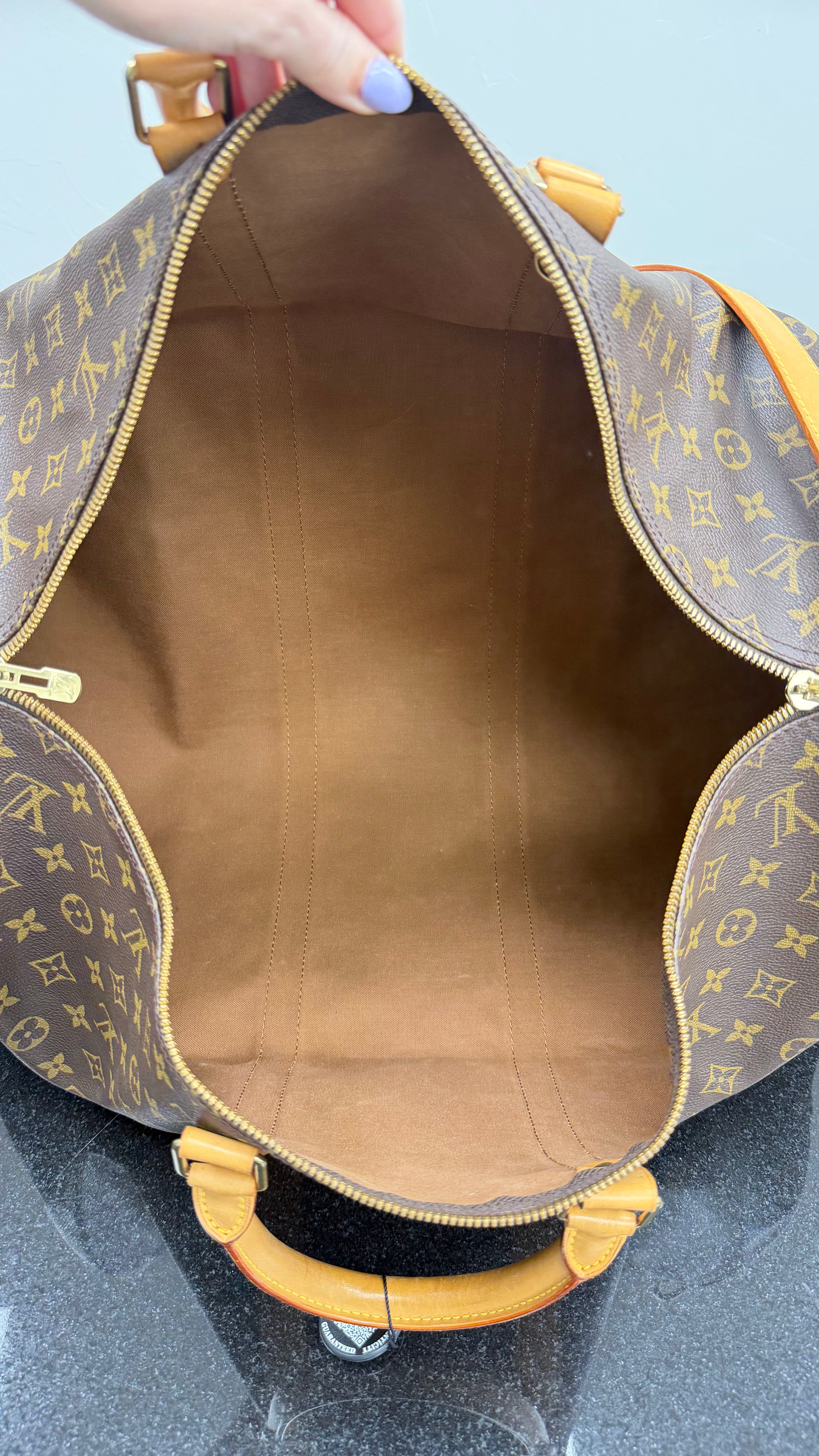 Louis Vuitton Monogram Keepall Bandouliere 55