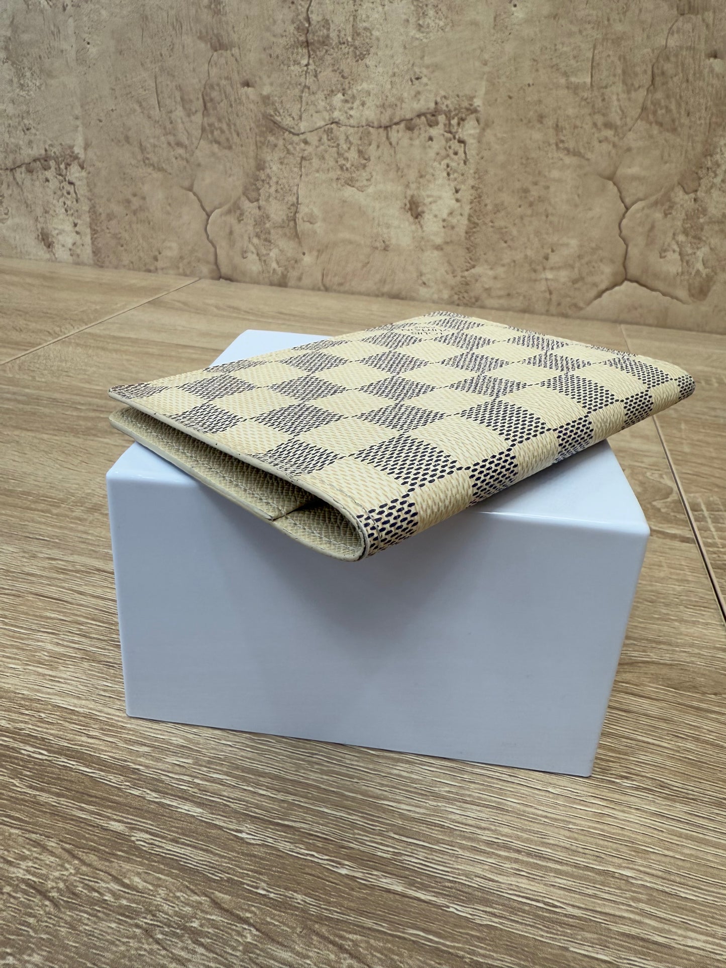 Louis Vuitton Damier Azur Passport Holder