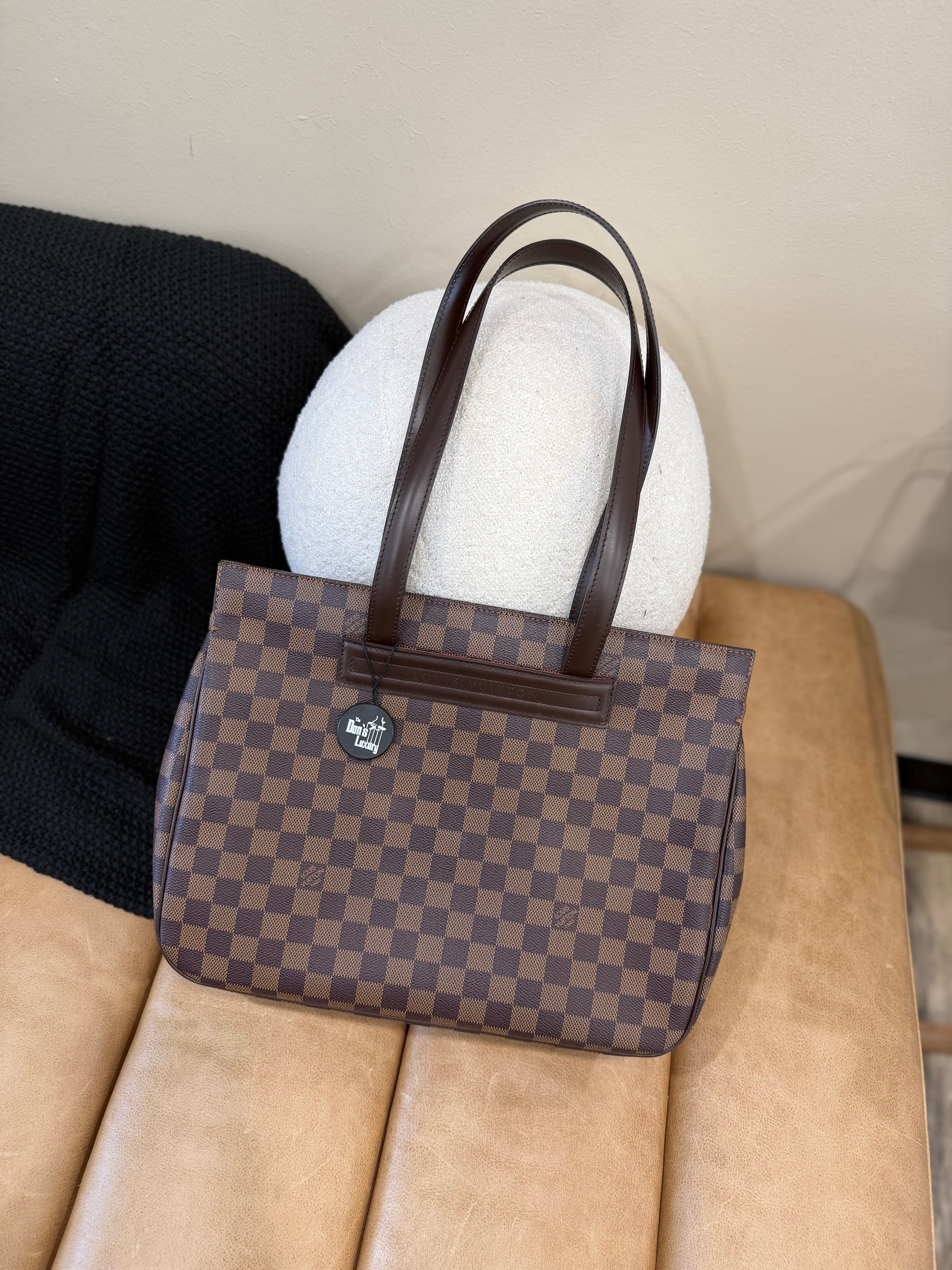 Louis Vuitton Damier Ebene Parioli PM Tote Bag
