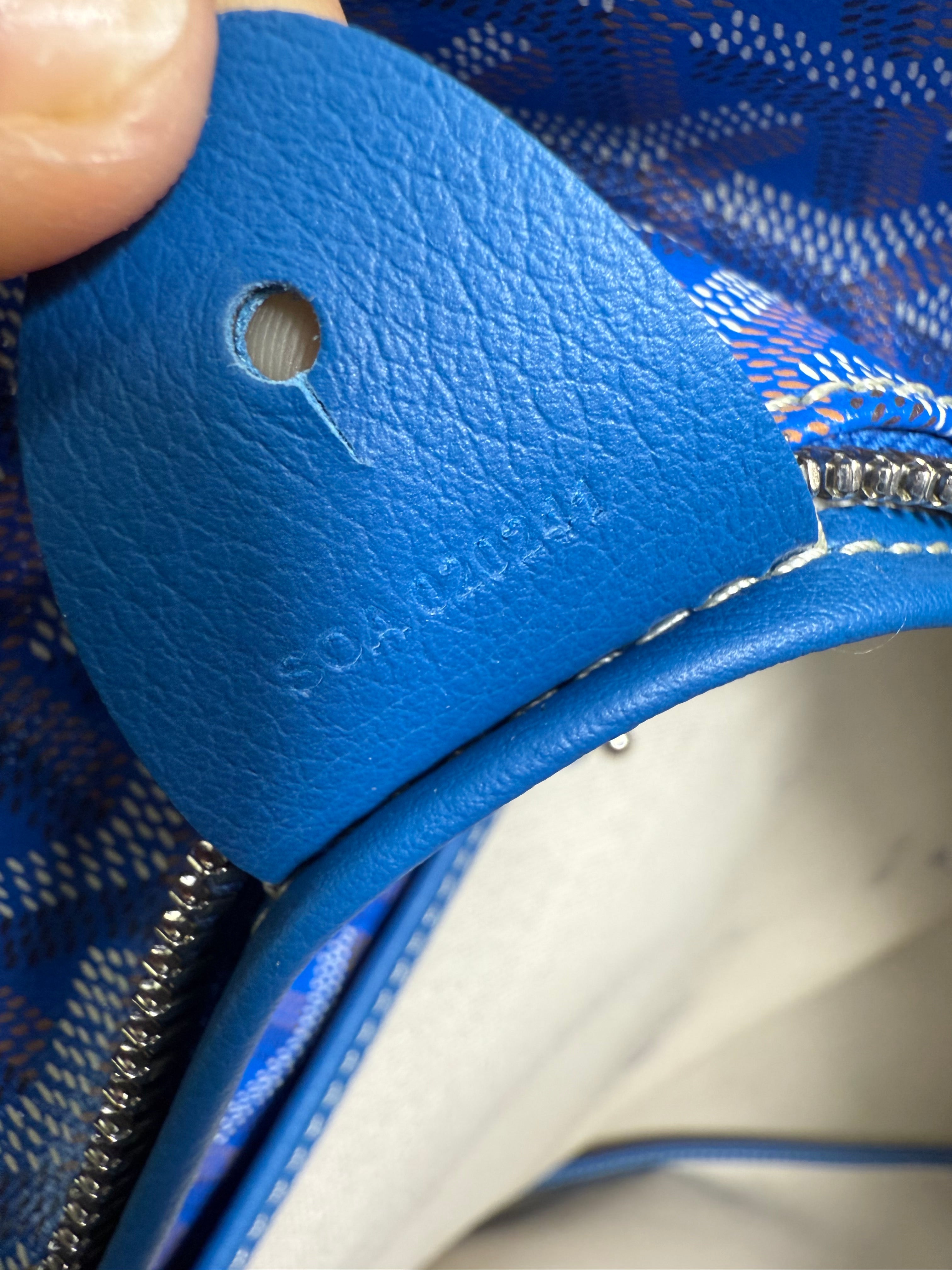 Goyard Blue Artois GM Tote Bag