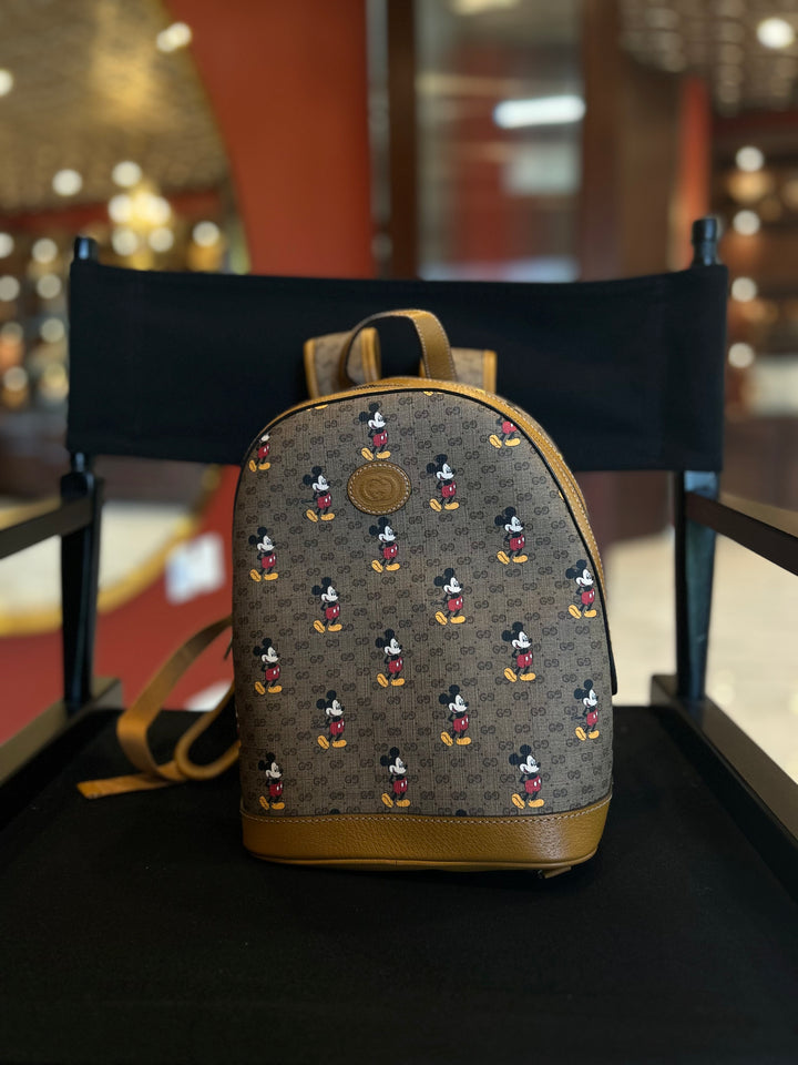 Gucci x Disney Micro GG Supreme Mickey Mouse Dome Backpack
