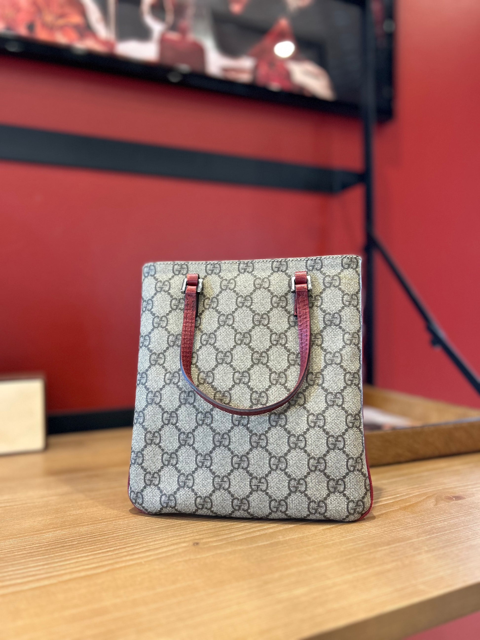 Gucci GG Supreme Mini Tote Bag