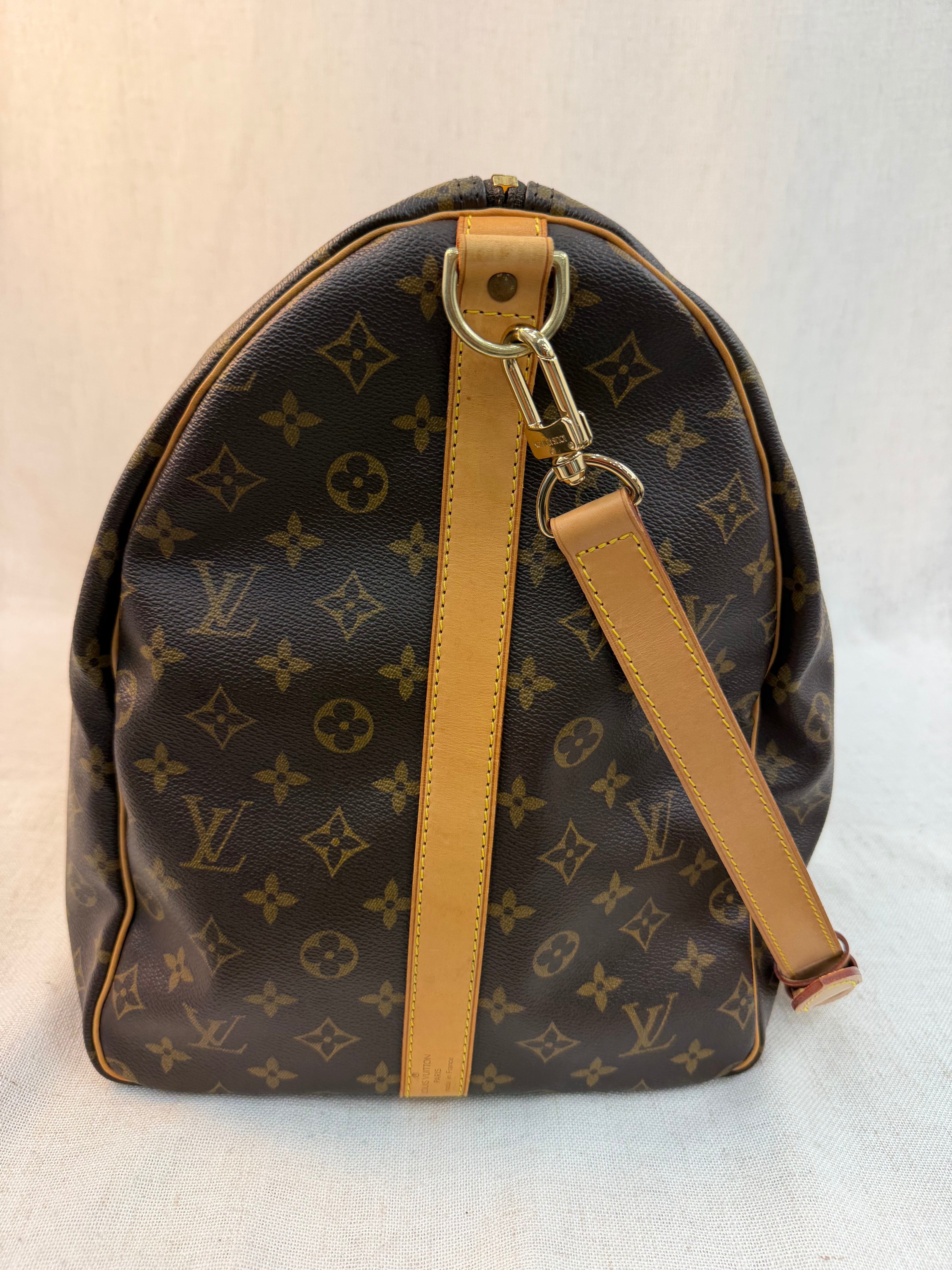 Louis Vuitton Monogram Keepall Bandouliere 60
