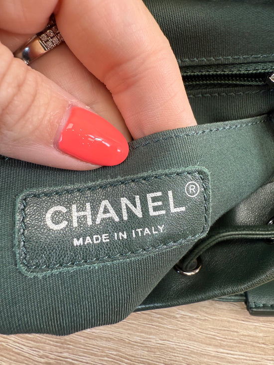 Chanel Green Lambskin Large Urban Spirit Backpack