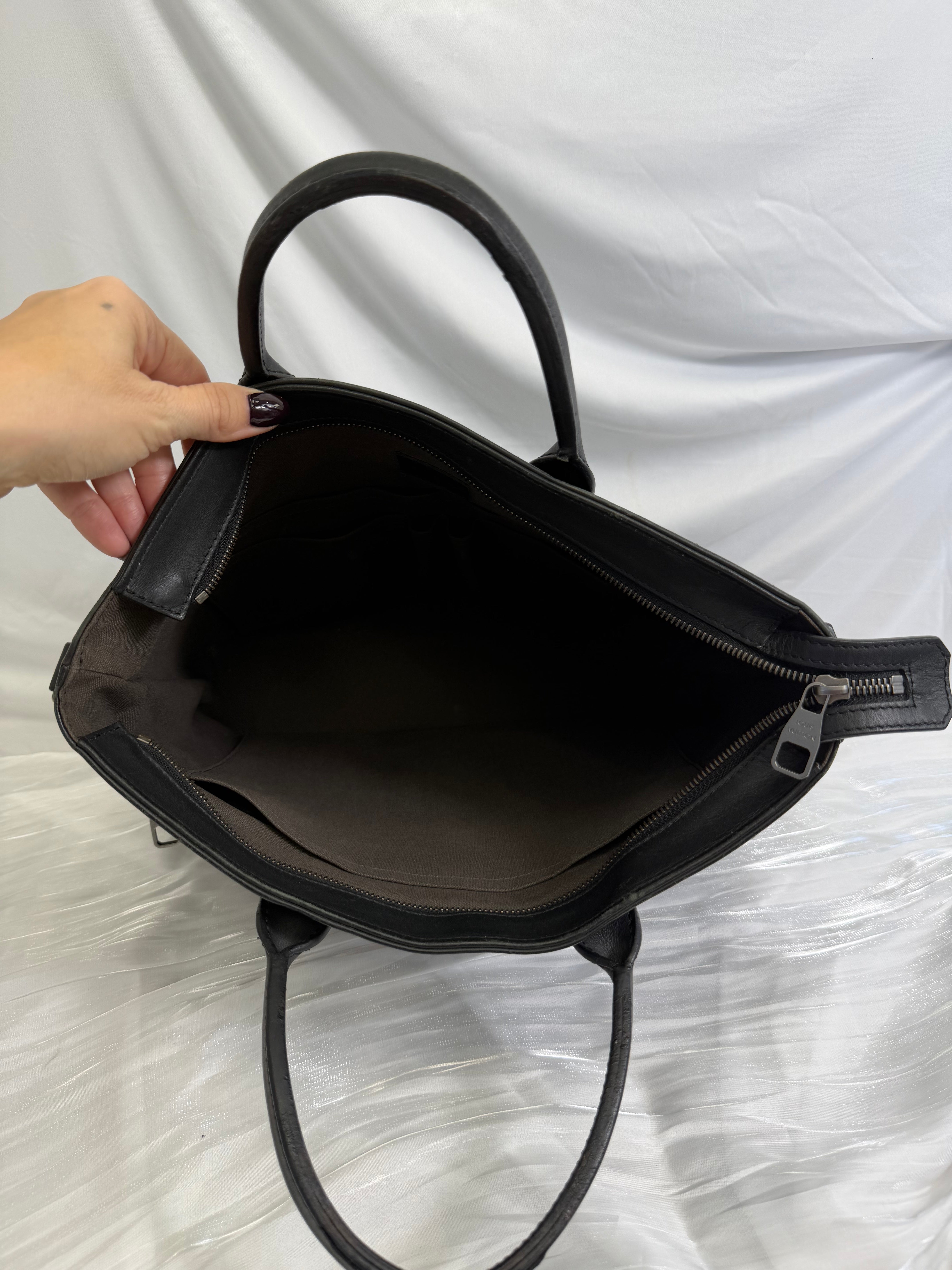 Louis Vuitton Black Damier Infini Briefcase