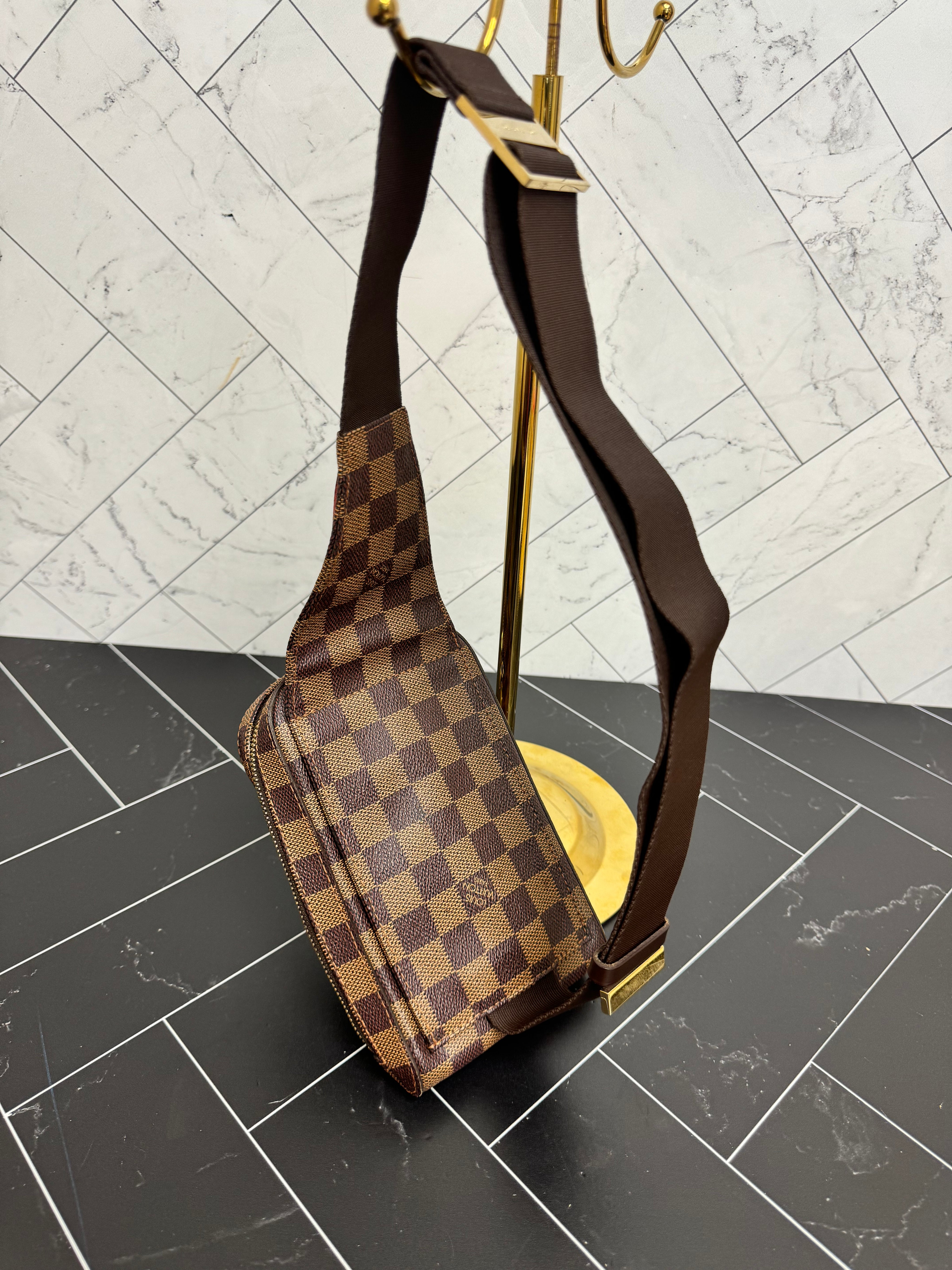 Louis Vuitton Damier Ebene Geronimos Sling Bag