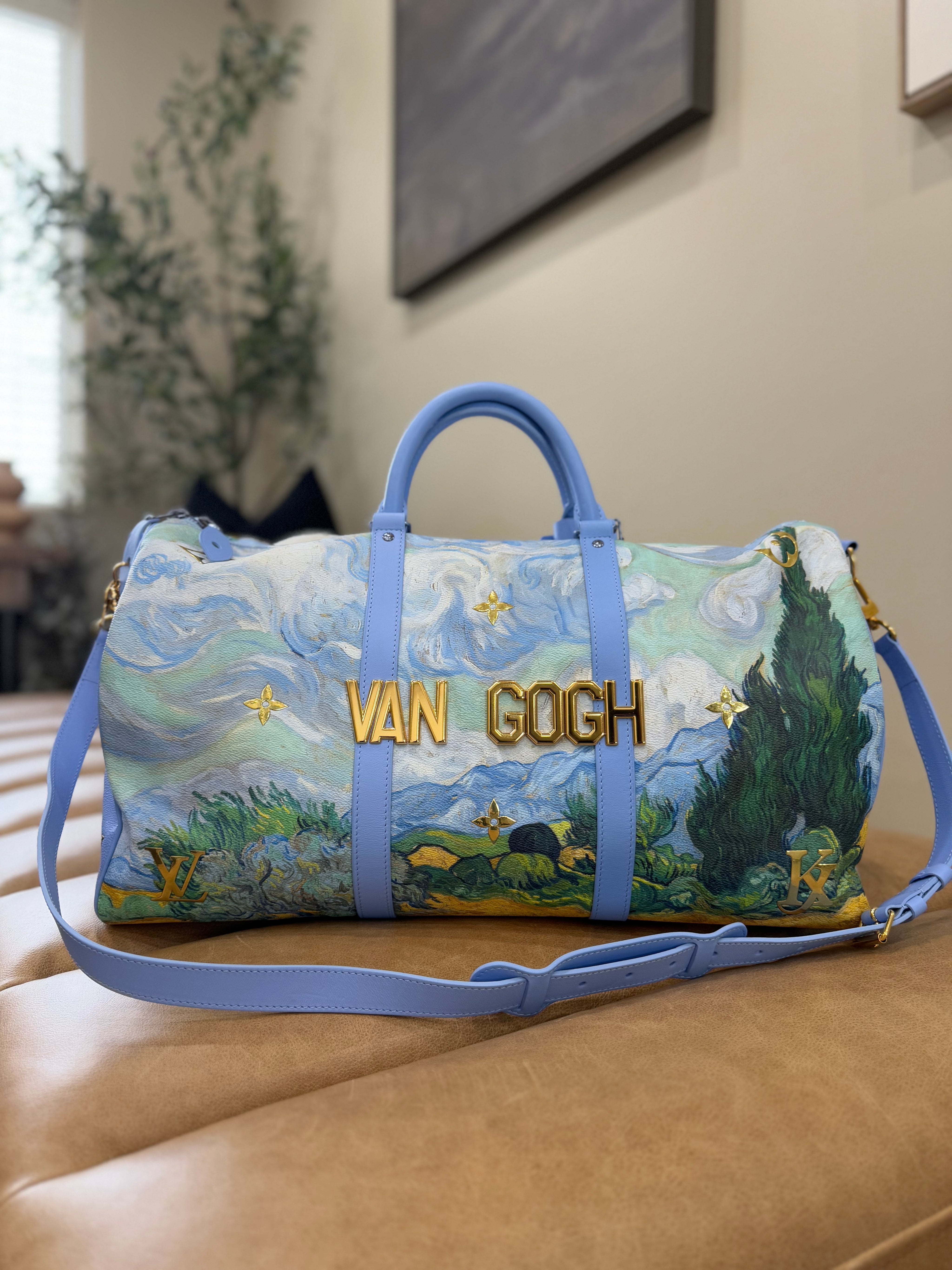 BRAND NEW- Louis Vuitton Limited Edition Van Gogh Keepall Bandouliere 50