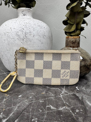 Louis Vuitton Damier Azur Key Cles