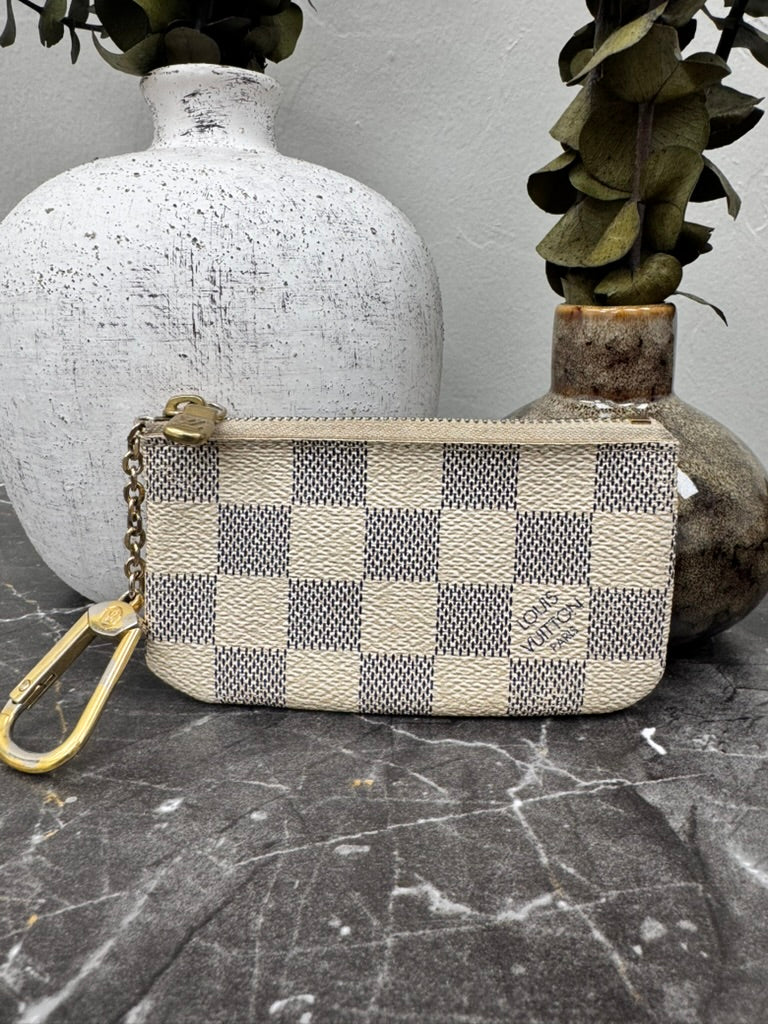 Louis Vuitton Damier Azur Key Cles