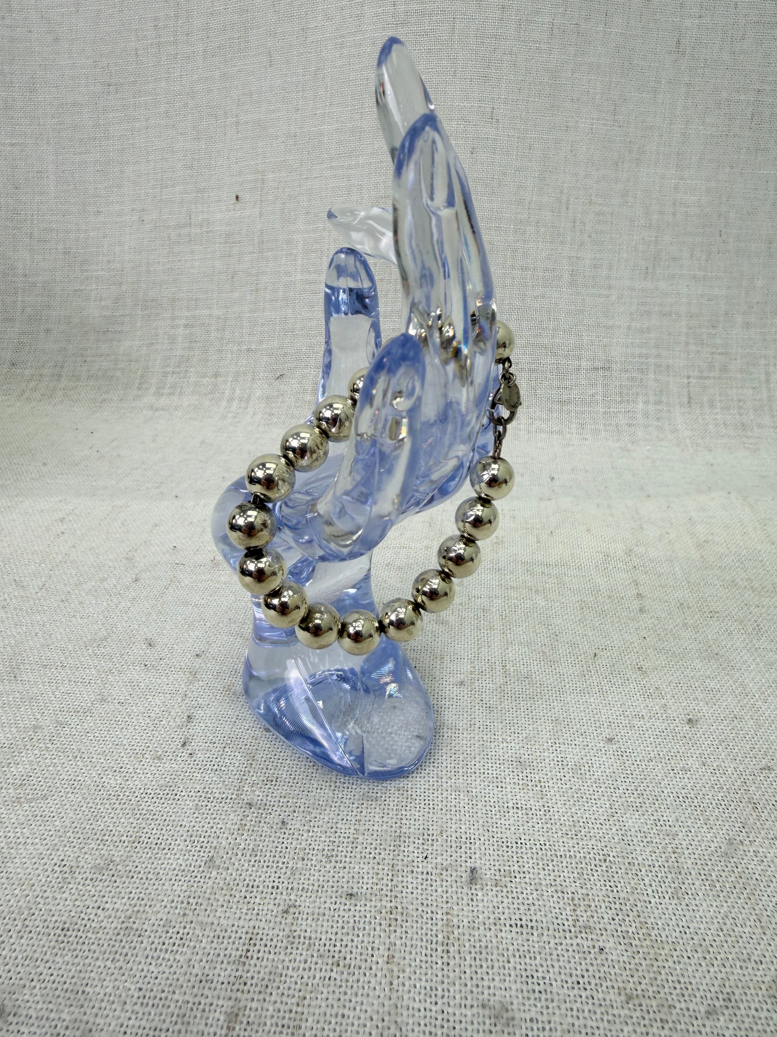 Tiffany & Co. Sterling Silver Hardwear Ball Bracelet