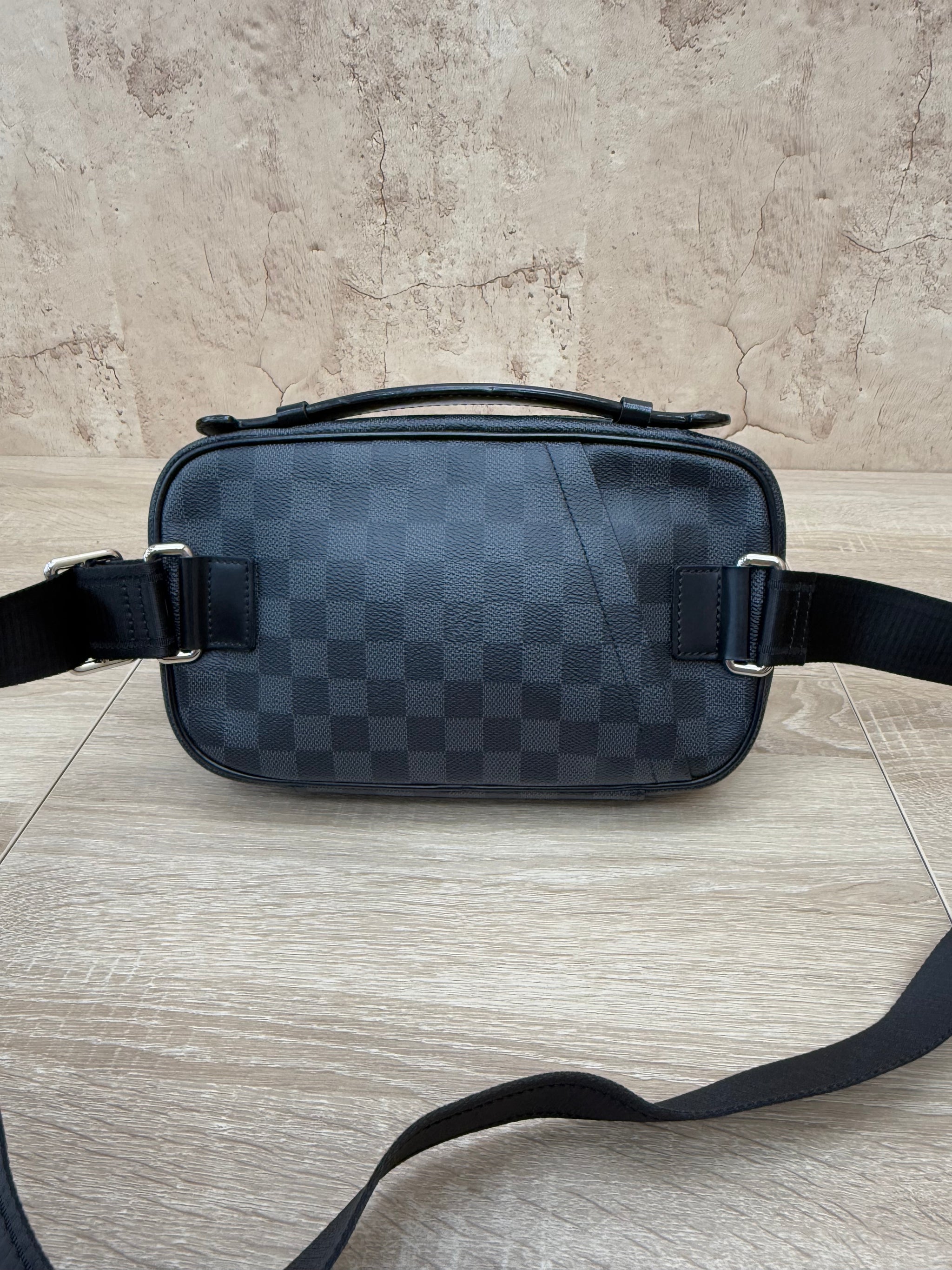 Louis Vuitton Damier Graphite Ambler Bumbag