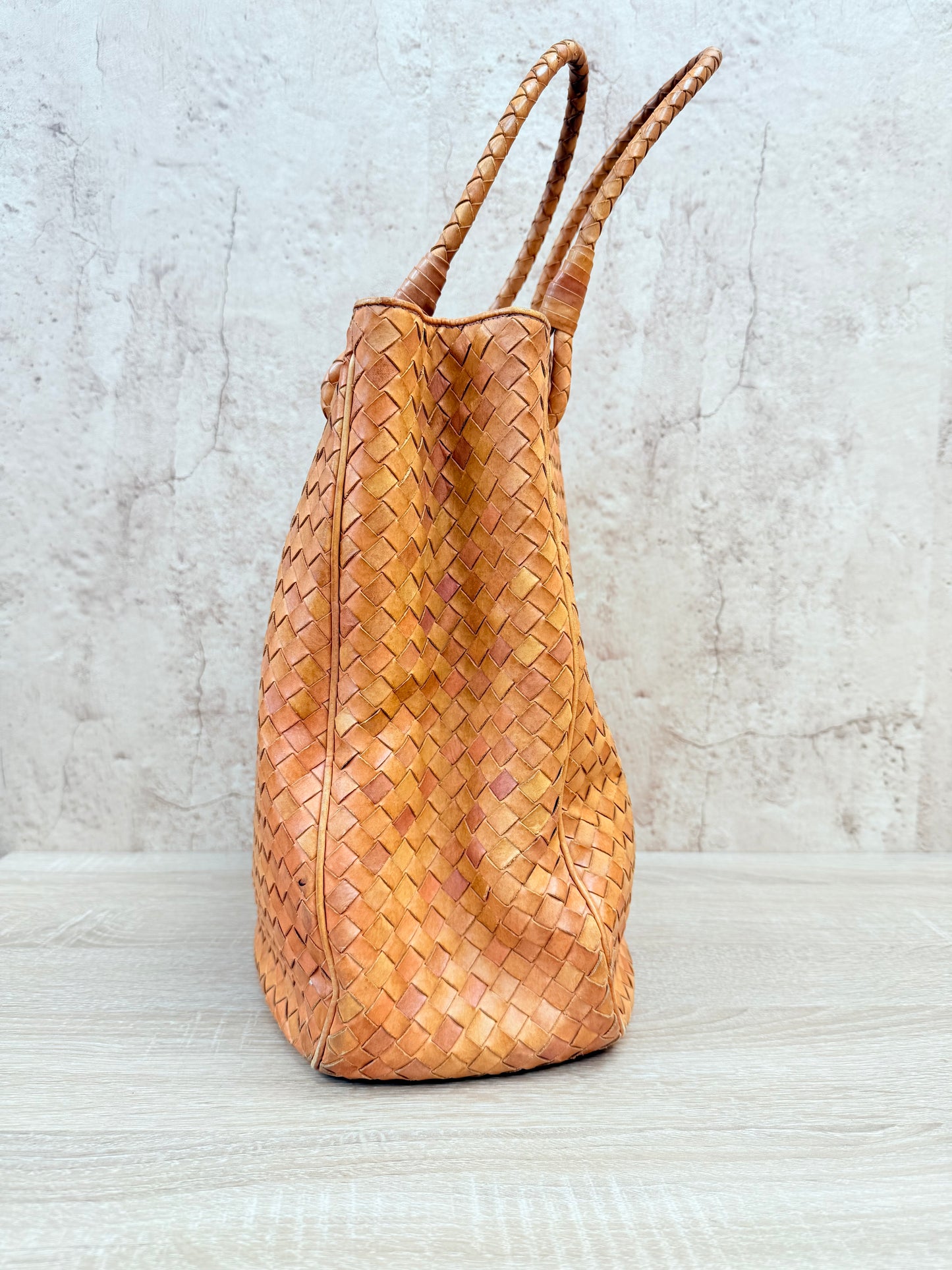 Bottega Veneta Brown Intrecciato Tote