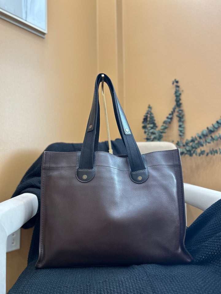Louis Vuitton Brown Leather Utah Mohican Tote Bag