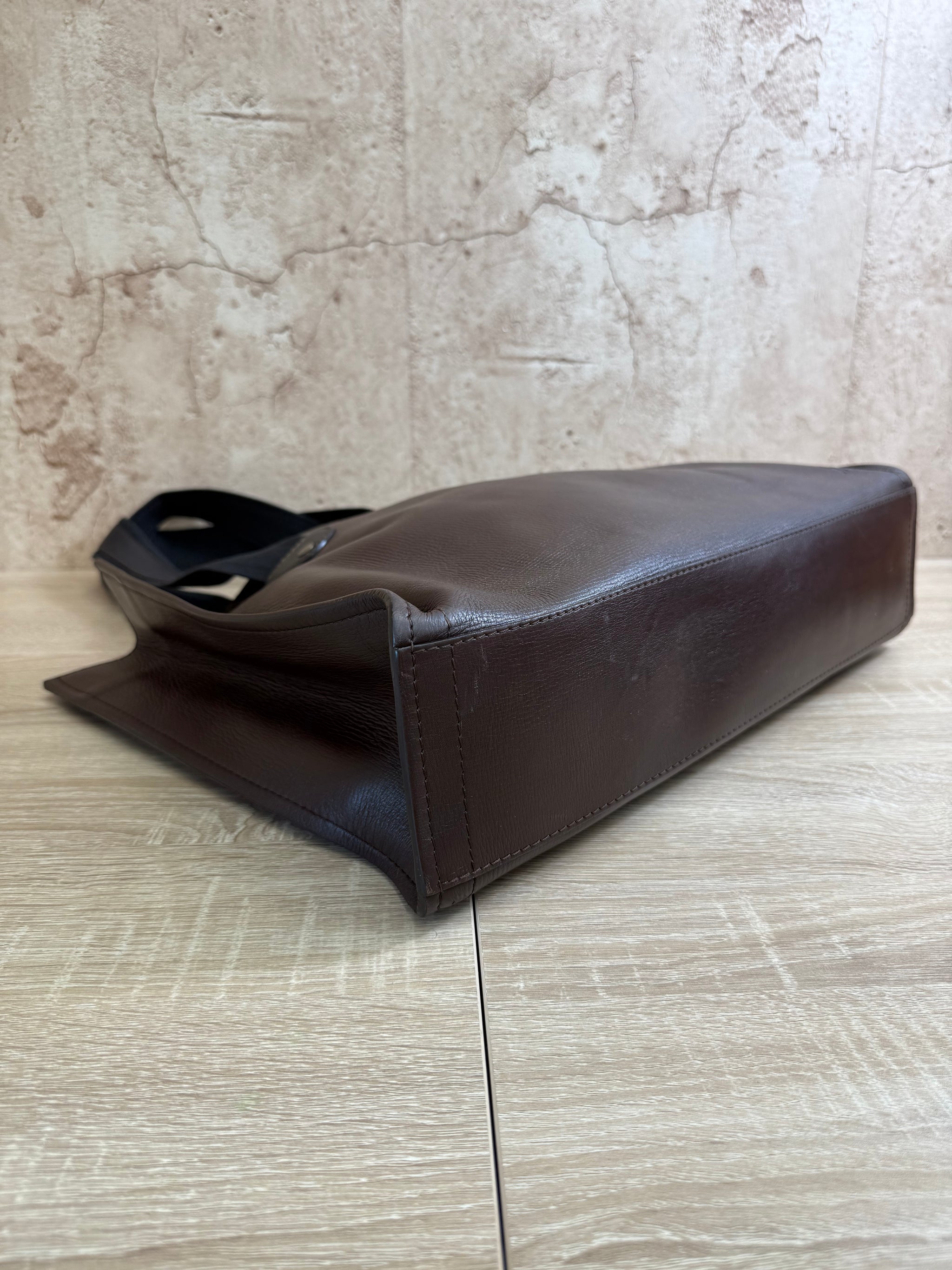 Louis Vuitton Brown Leather Utah Mohican Tote Bag