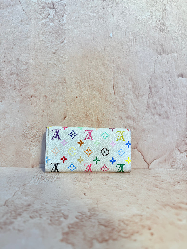 Louis Vuitton Murakami White Multicolor Key Holder