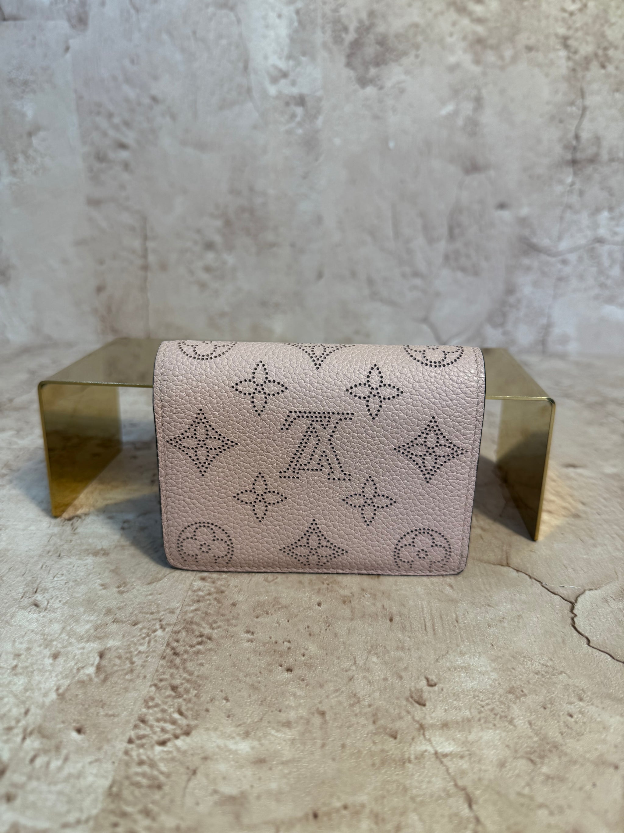 Louis Vuitton Rose Jasmine Monogram Mahina Claire Wallet