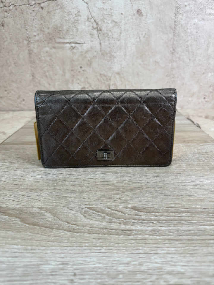 Chanel Bronze Reissue Lambskin Wallet