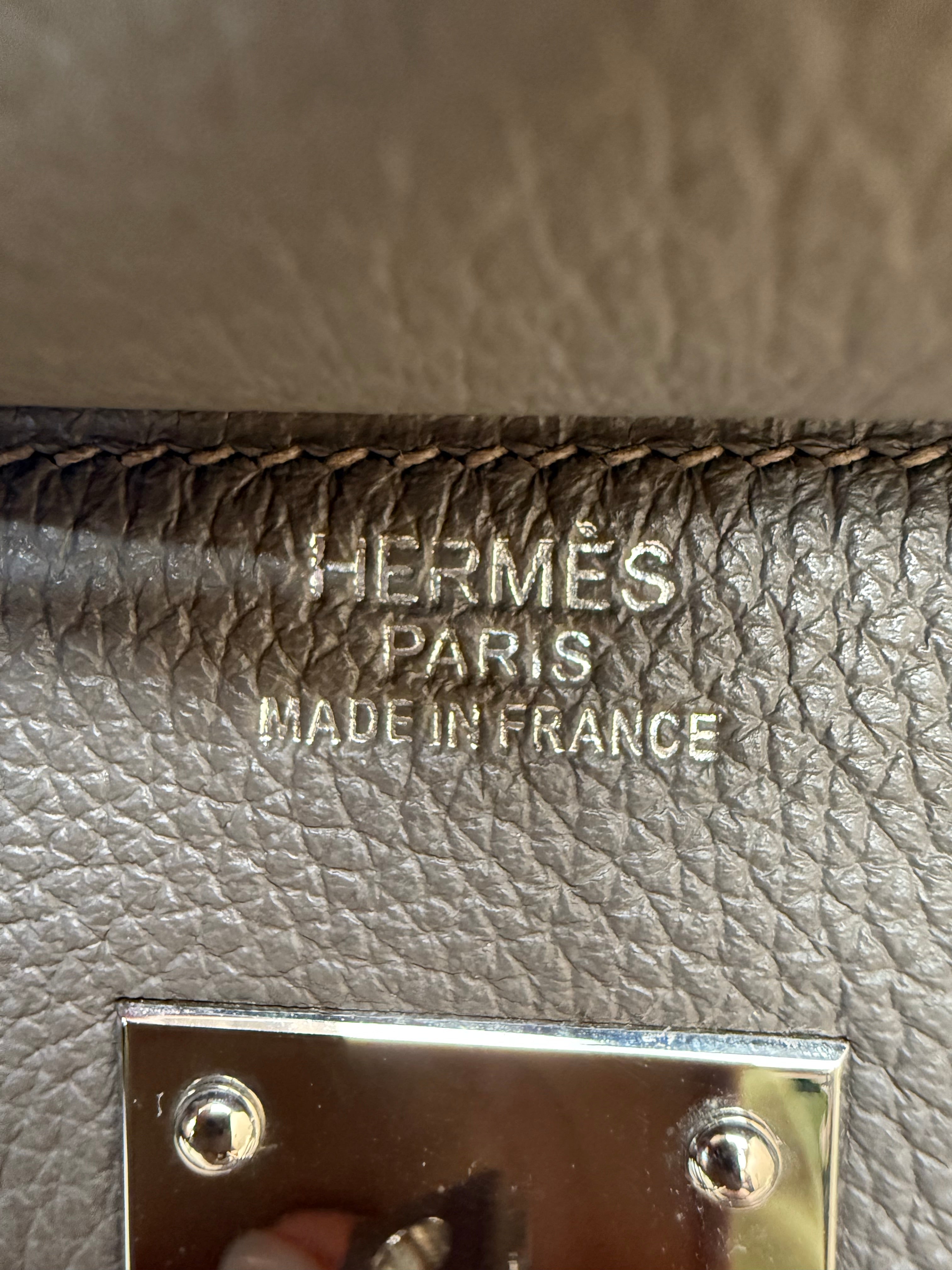 Hermes Noir Togo Birkin 50 With Palladium Hardware