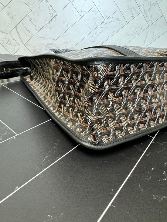 BRAND NEW- Goyard Black Bourgogne Bag