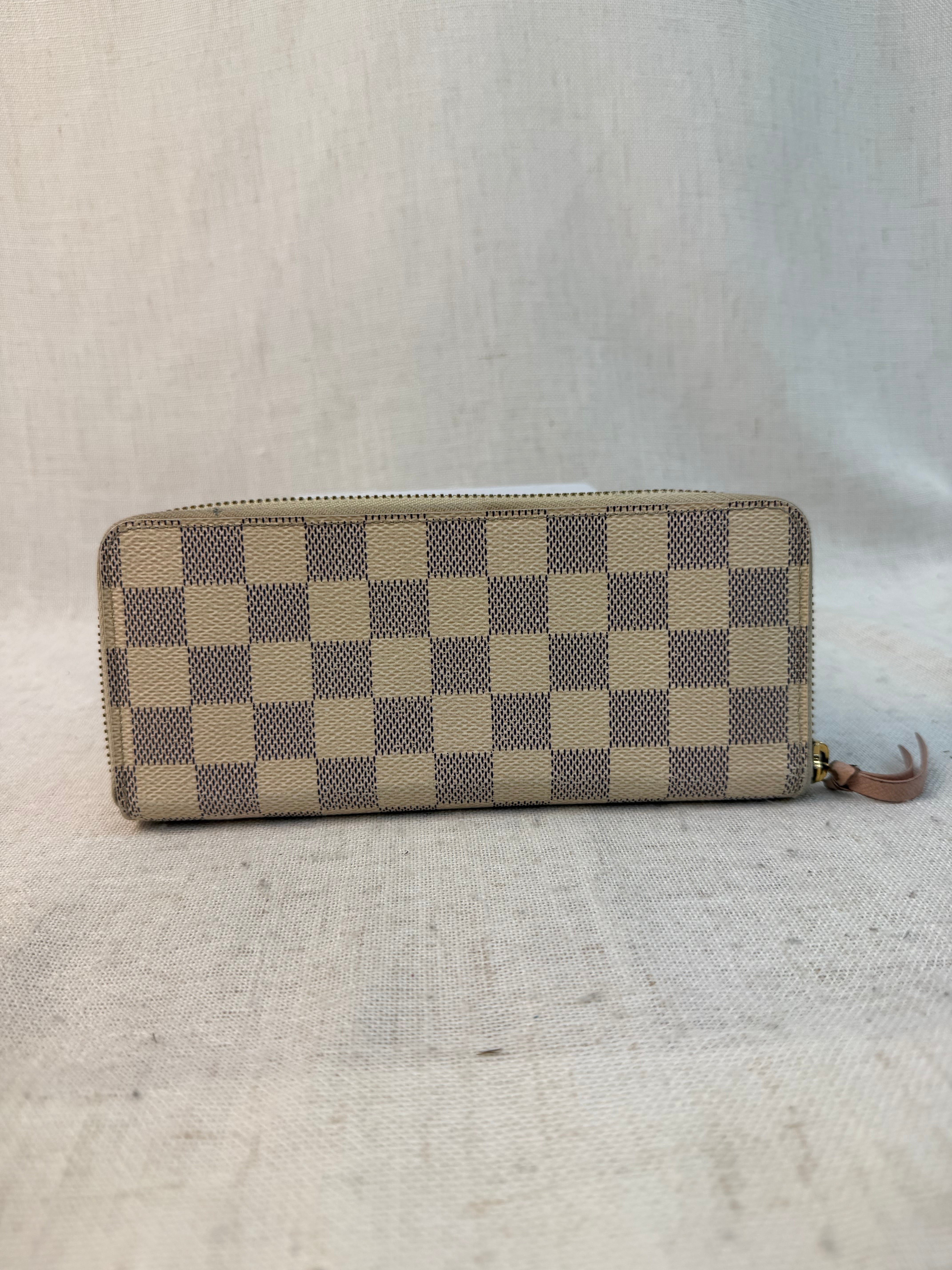 Louis Vuitton Damier Azur Clemence Wallet