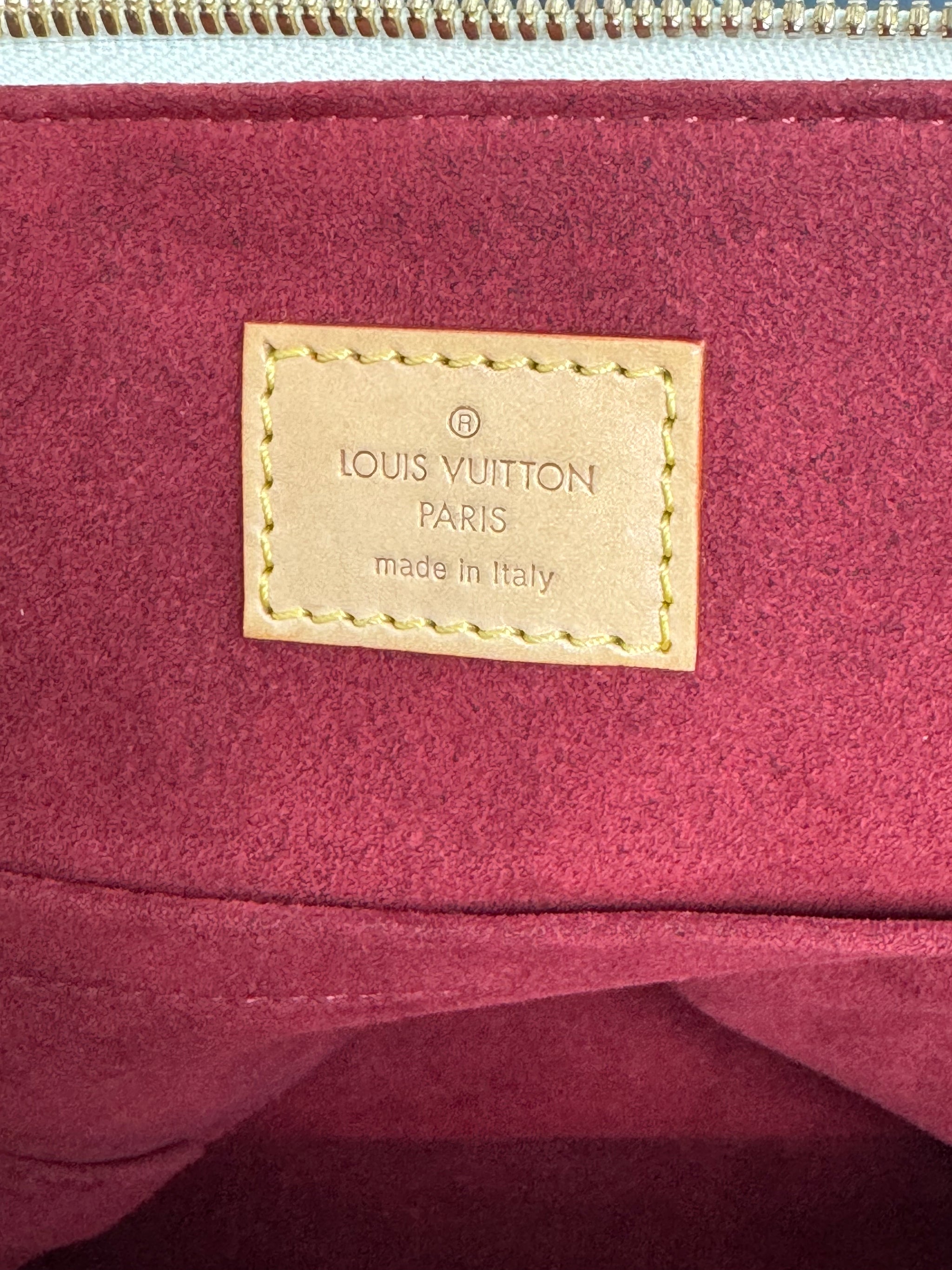 Louis Vuitton White Multicolore Alma GM