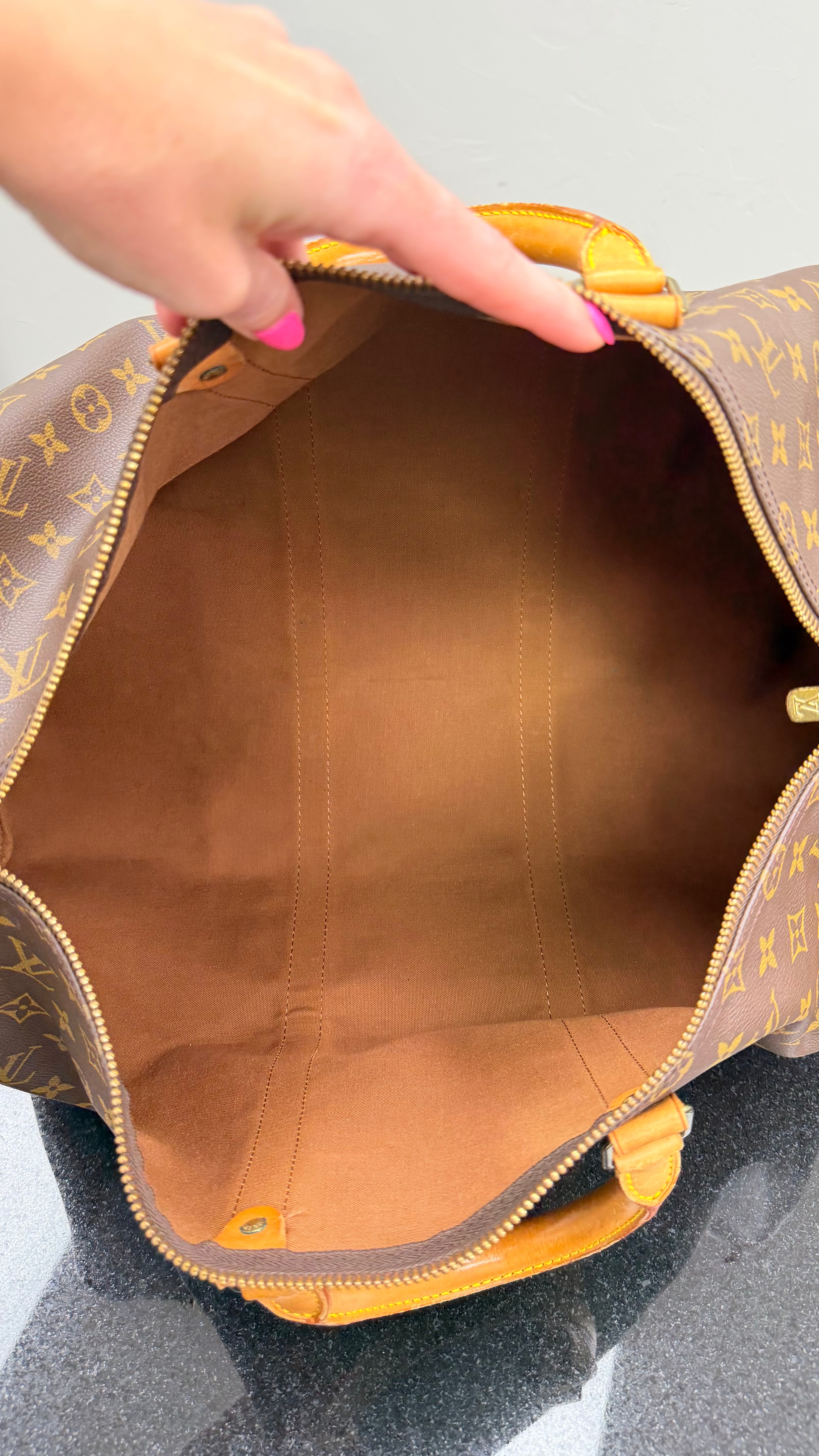 Louis Vuitton Monogram Keepall 50