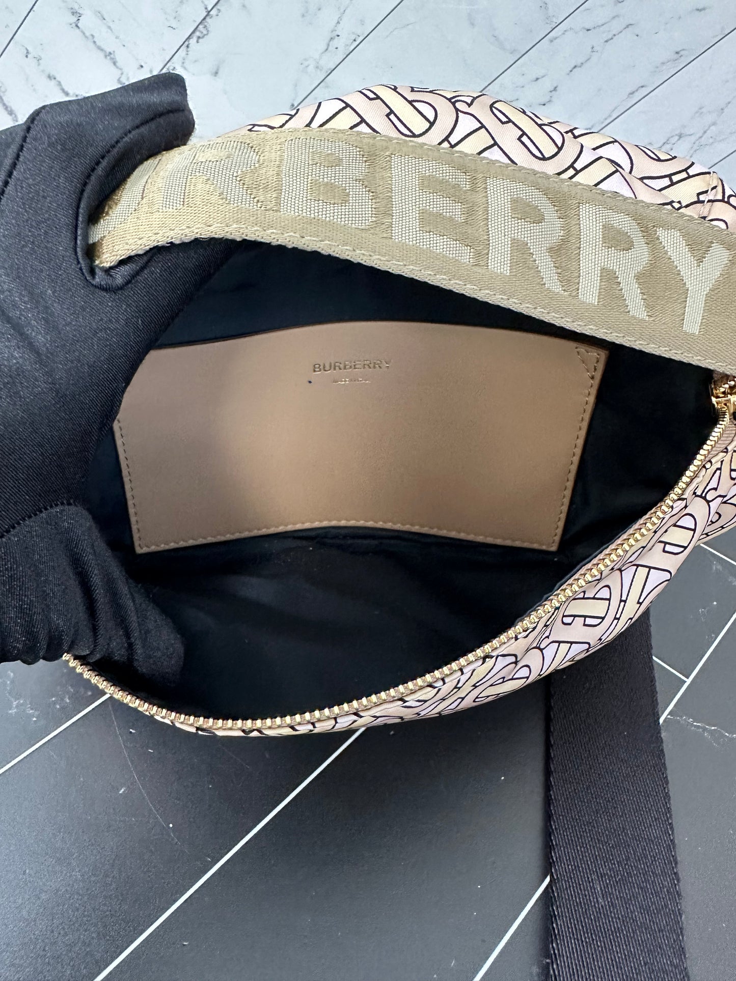 Burberry Nylon Logo Waist Bag