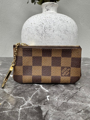 Louis Vuitton Damier Ebene Key Cles