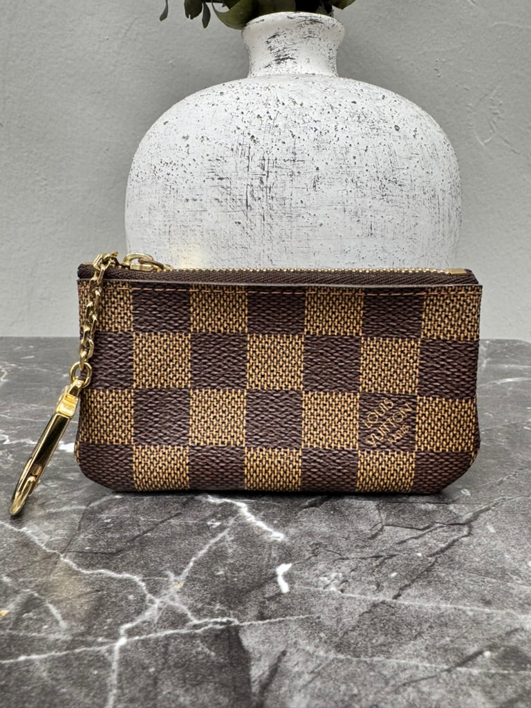 Louis Vuitton Damier Ebene Key Cles