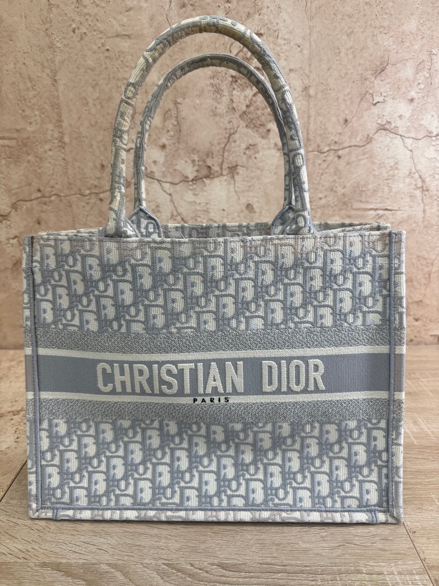 Christian Dior Grey Medium Book Tote