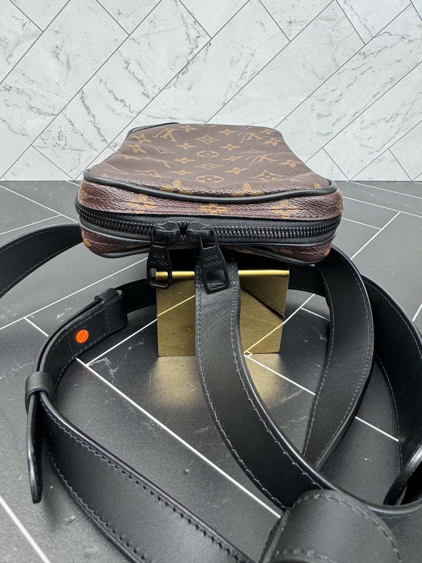 Louis Vuitton Limited Edition Virgil Macassar Utility Bag