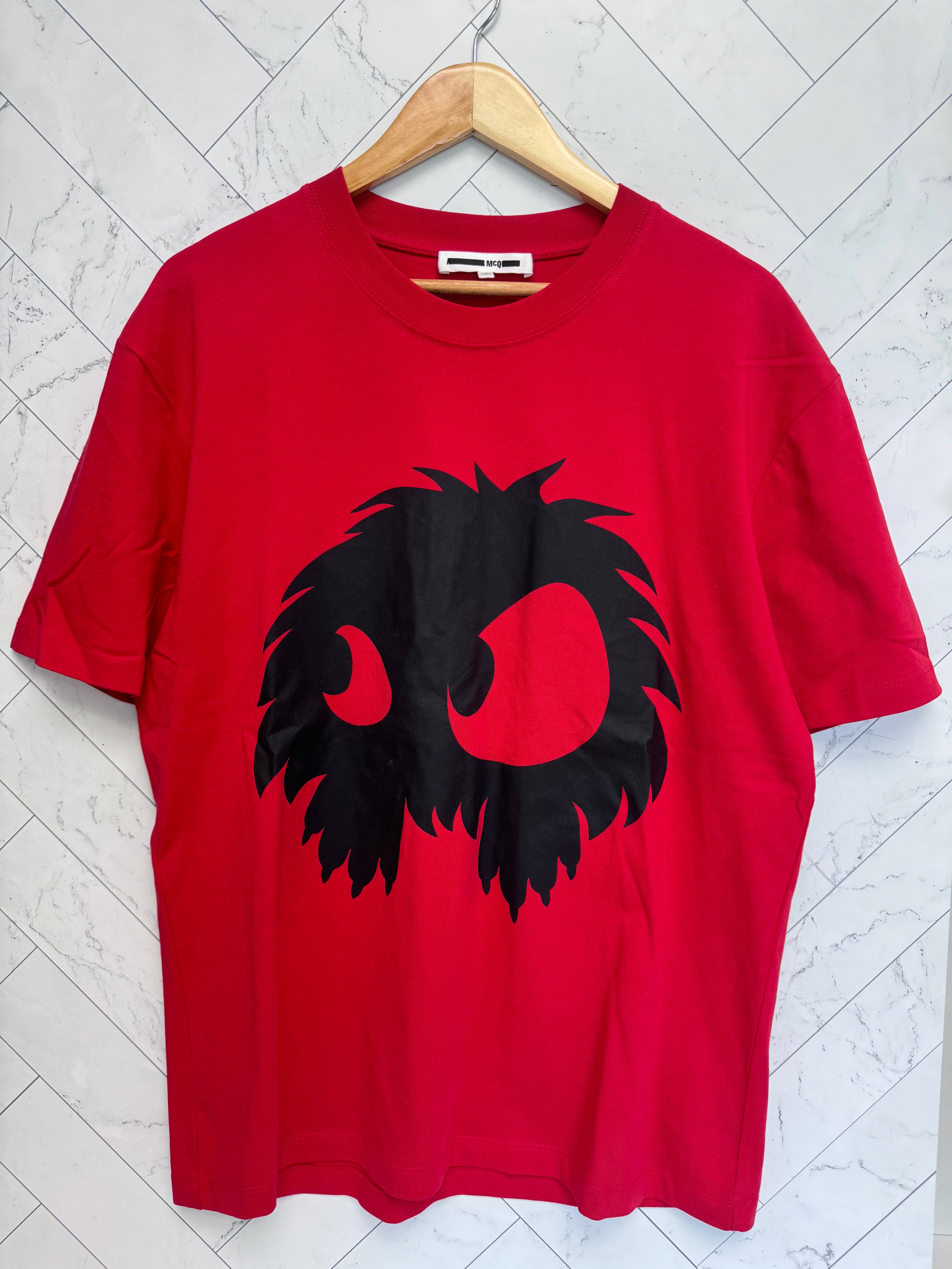 Alexander McQueen Red Monster Tshirt Size Medium