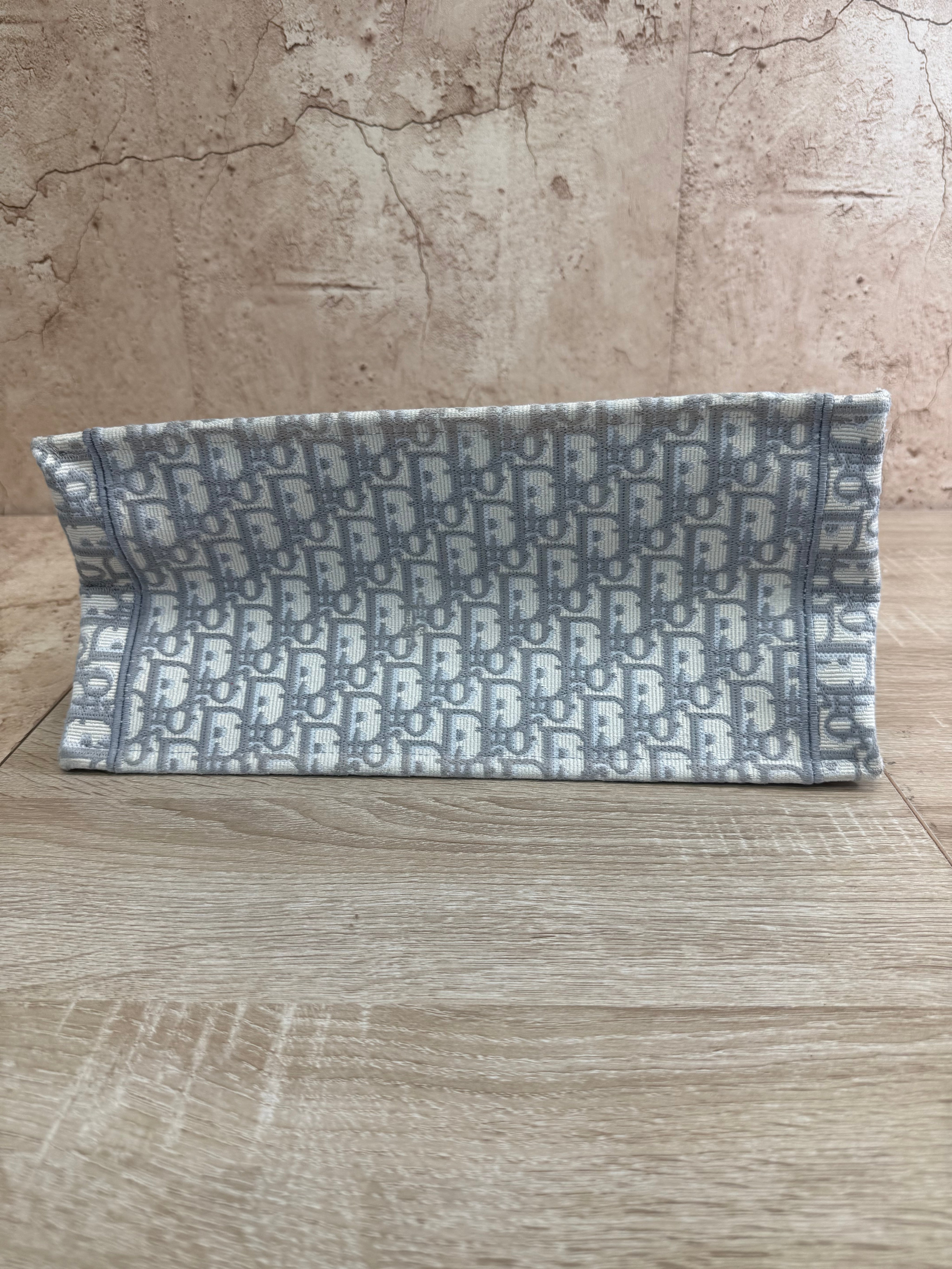 Christian Dior Grey Medium Book Tote