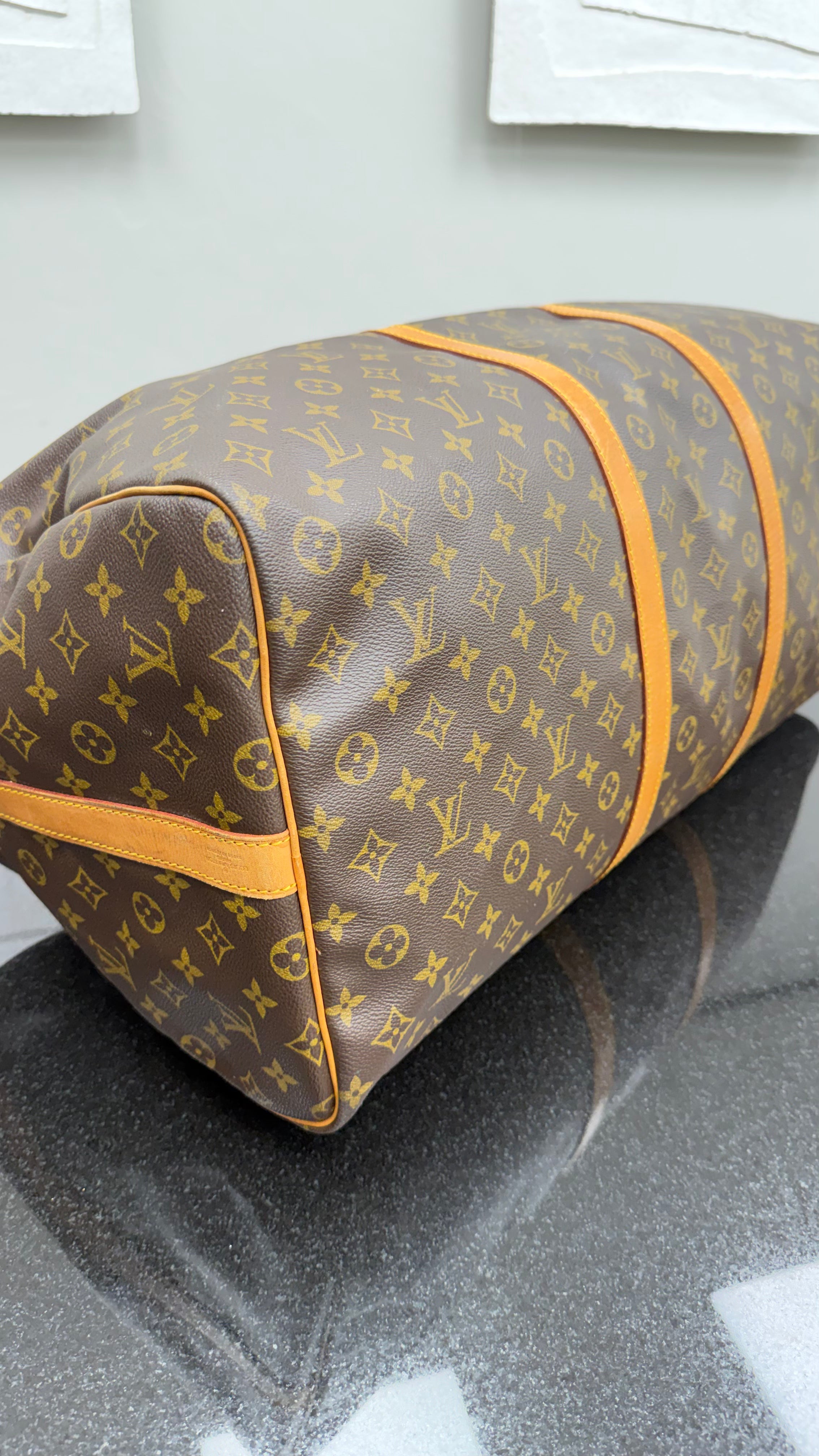 Louis Vuitton Monogram Keepall Bandouliere 60