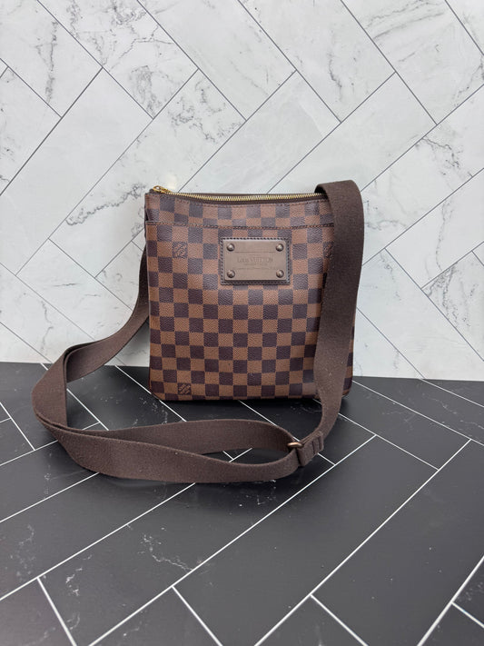 Louis Vuitton Damier Ebene Brooklyn Crossbody Bag