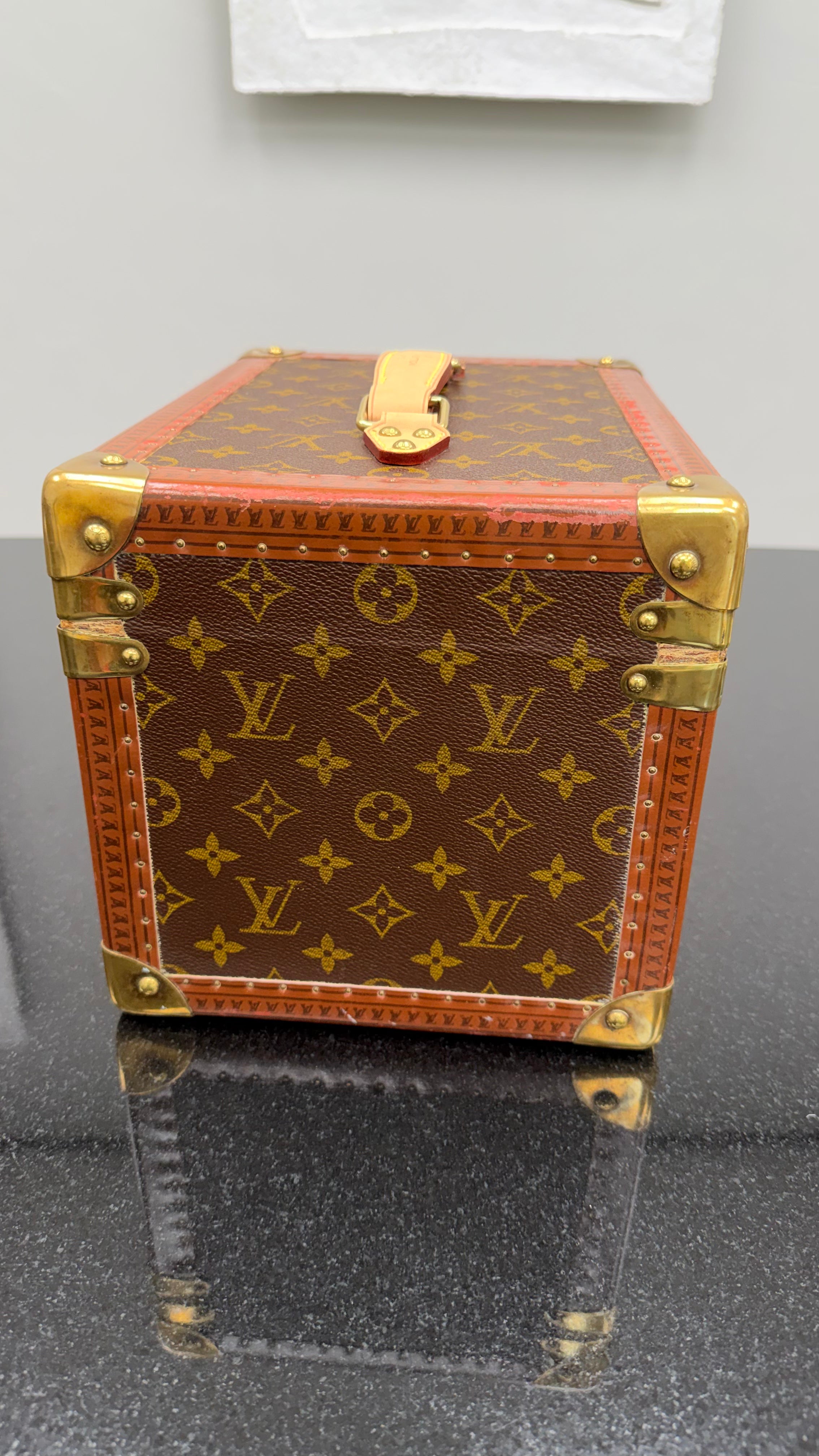 Louis Vuitton Vintage Monogram Boite Flacons Vanity Trunk