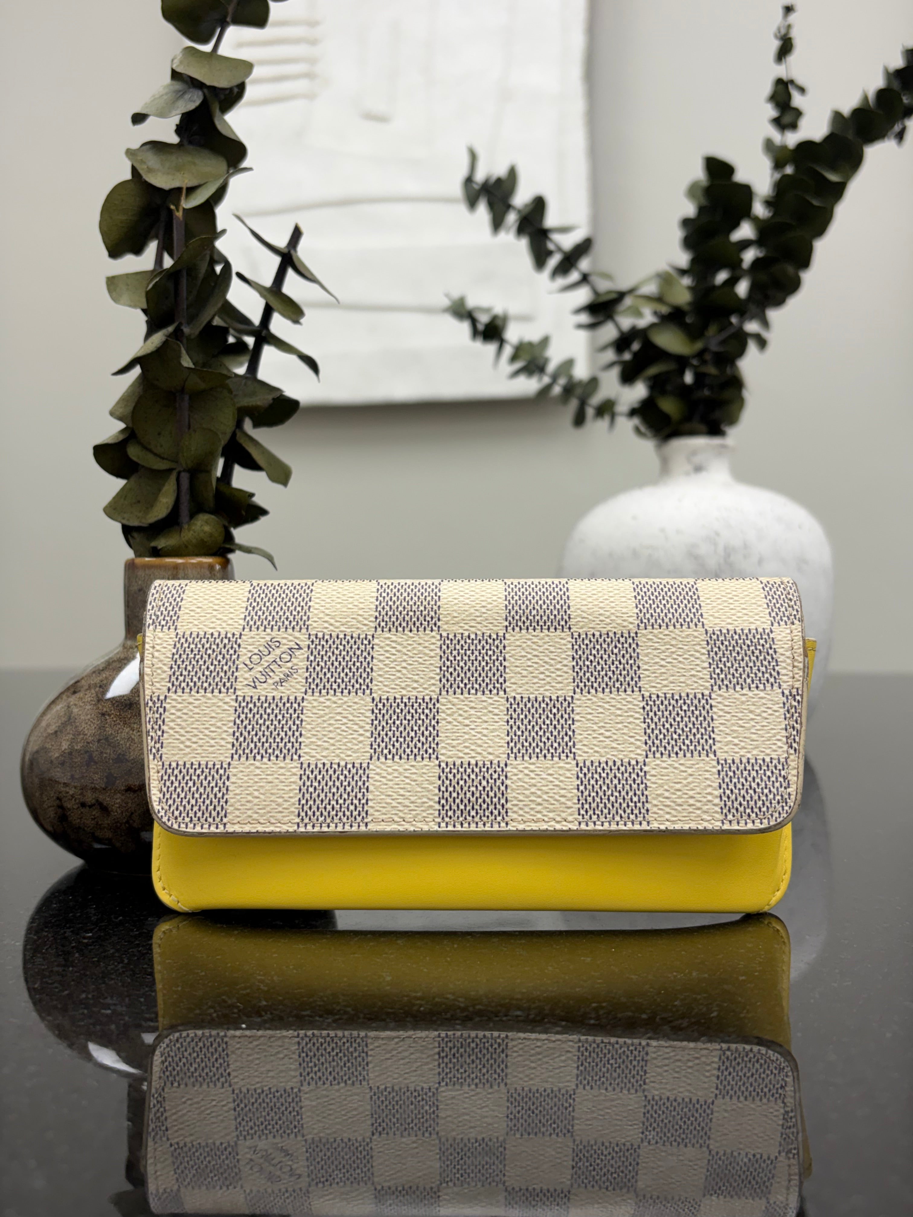 Louis Vuitton Damier Azur Glasses Case