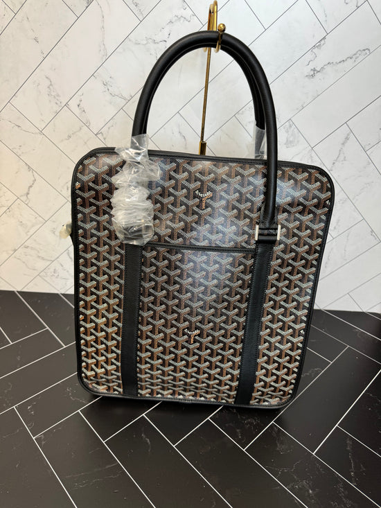 BRAND NEW- Goyard Black Bourgogne Bag