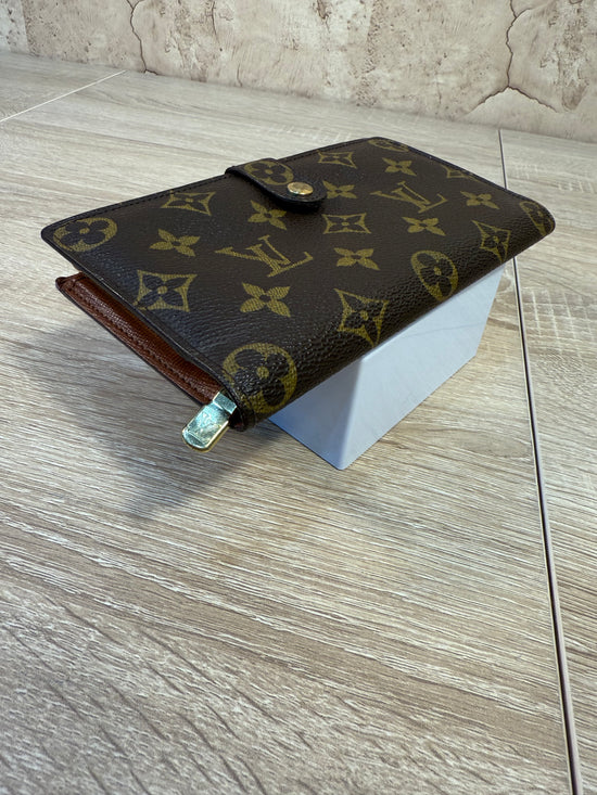 Louis Vuitton Monogram French Kisslock Clasp Wallet