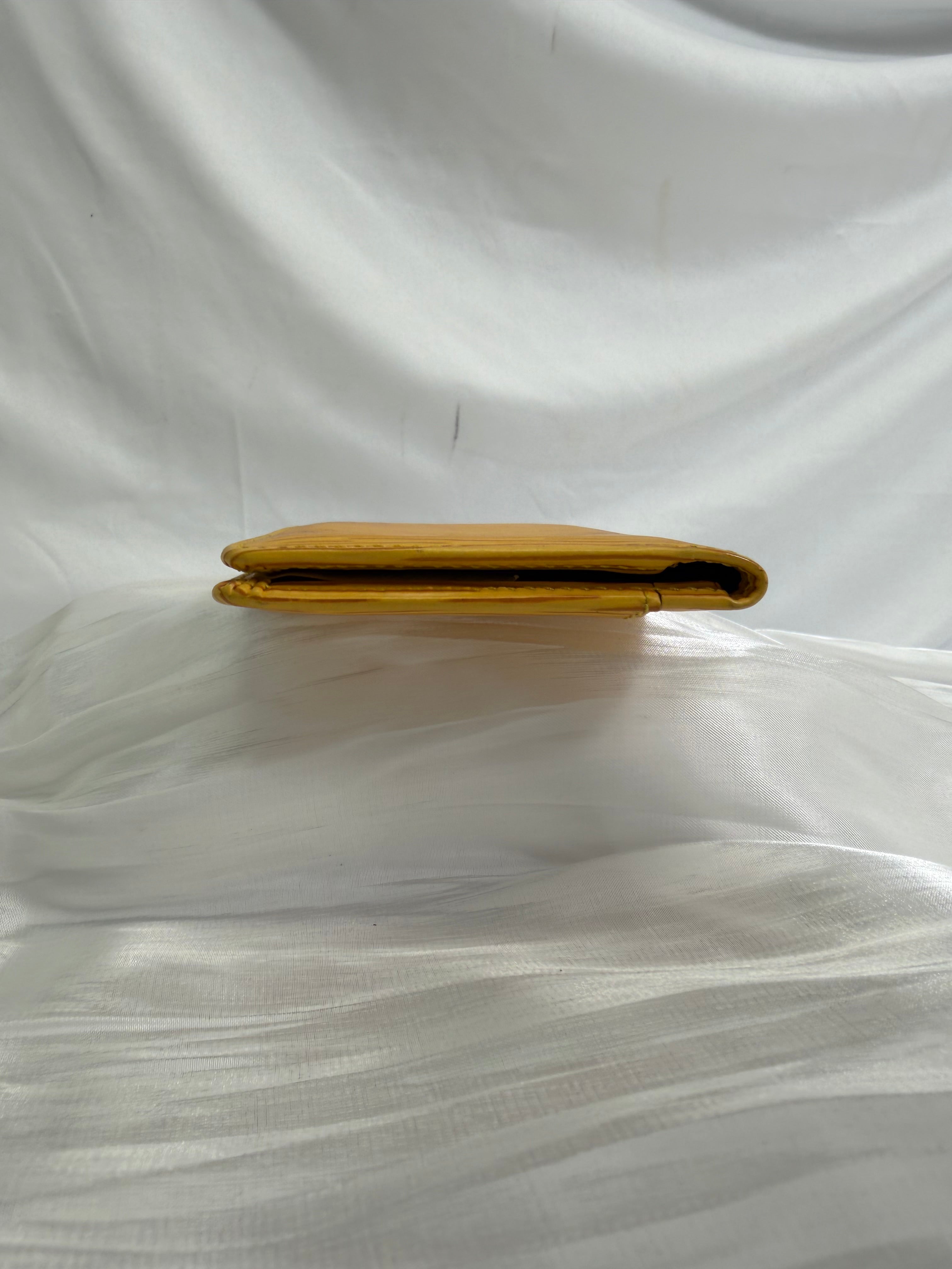 Louis Vuitton Yellow Epi Pocket Organizer