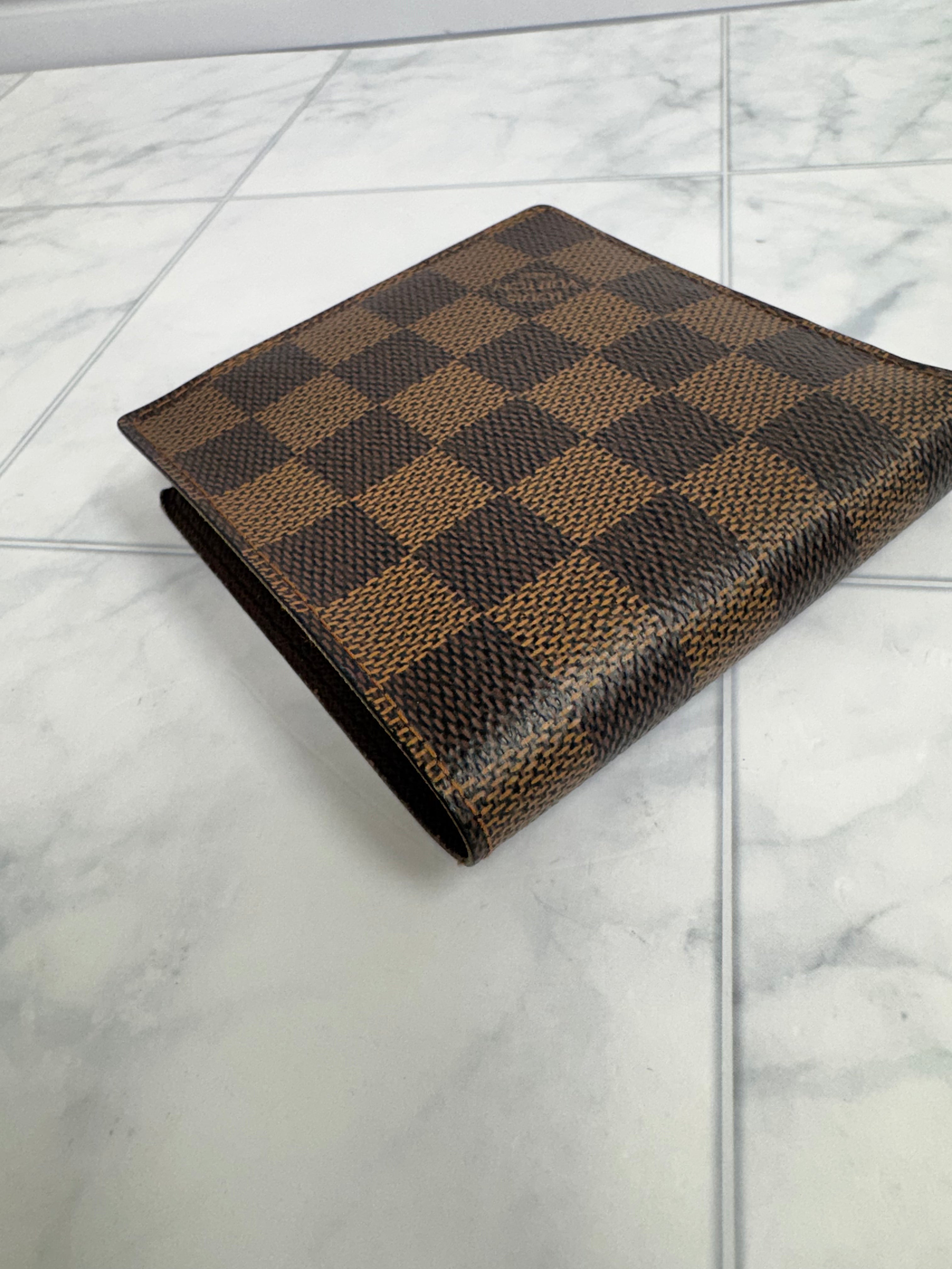 Louis Vuitton Damier Ebene Bifold Compact Wallet