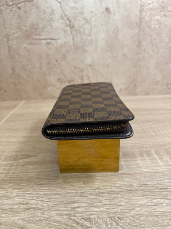 Louis Vuitton Damier Ebene Zippy Long Wallet