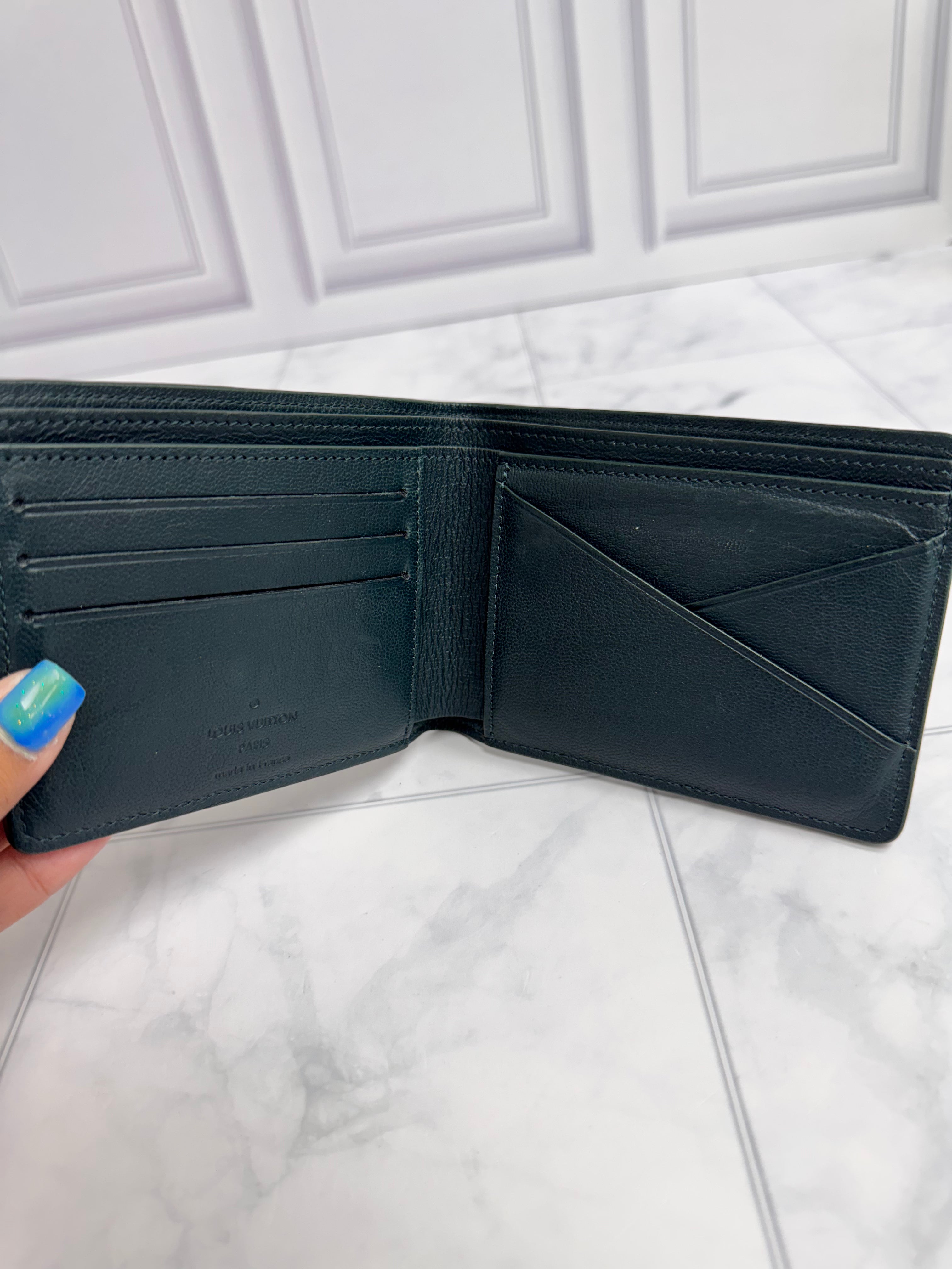 Louis Vuitton Scarabeo Croc Leather Multiple Wallet