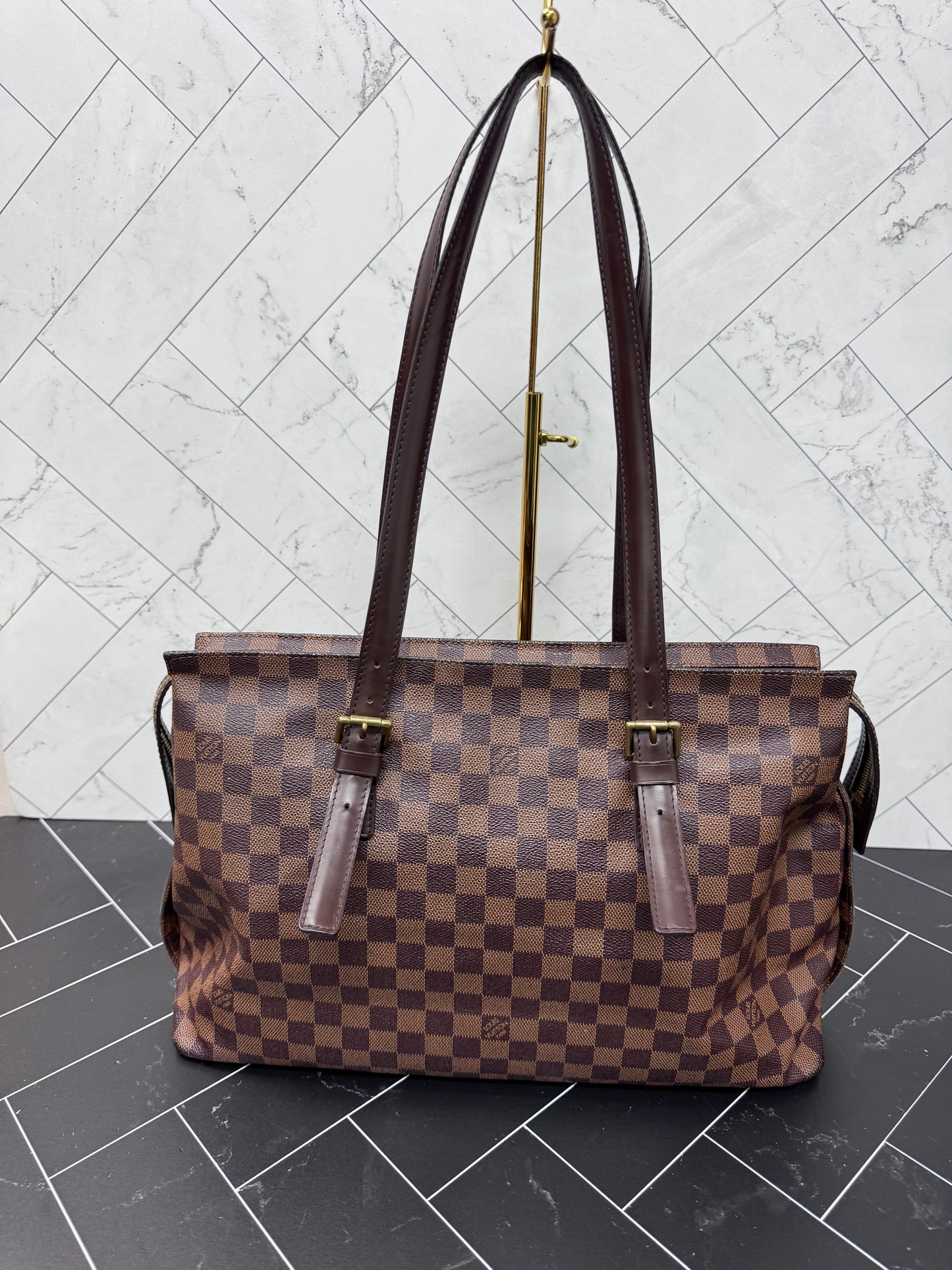 Louis Vuitton Damier Ebene Chelsea Bag