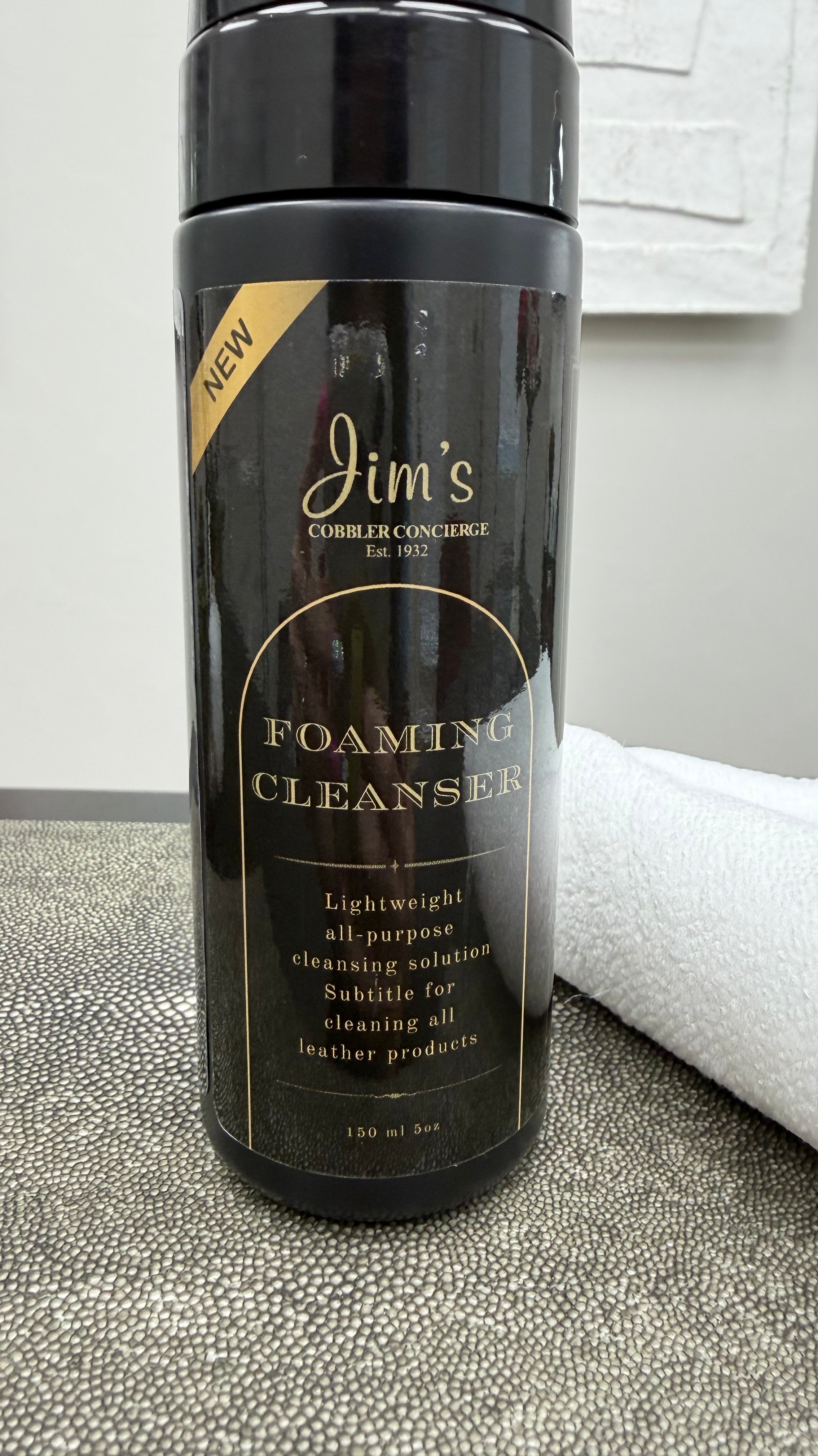 002 Cobbler Concierge x Jim’s Foaming Leather Cleanser