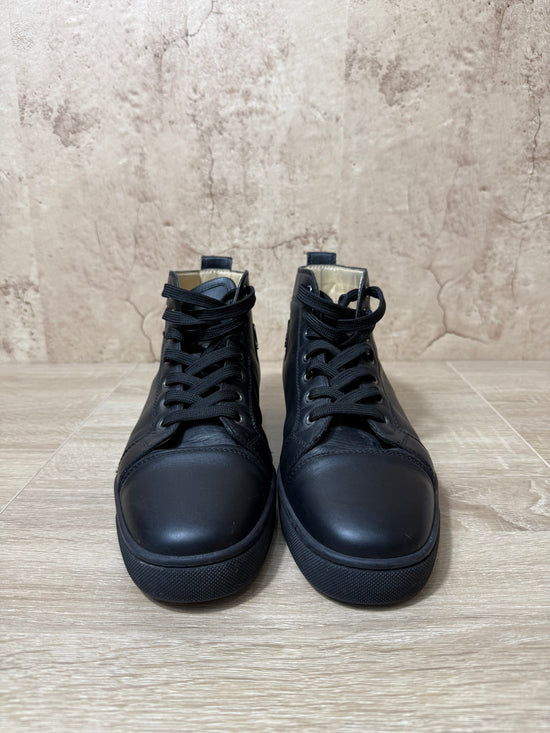 Christian Louboutin Black Hightop Sneakers