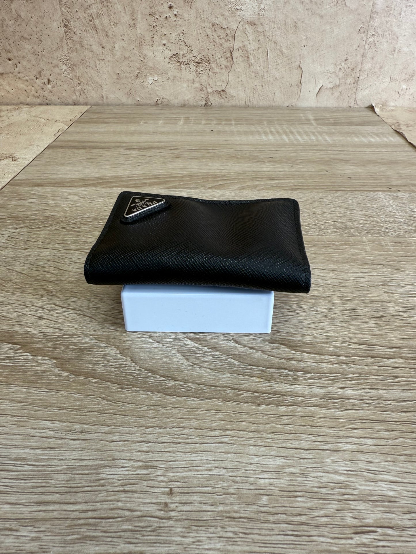 Prada Black Leather Wallet